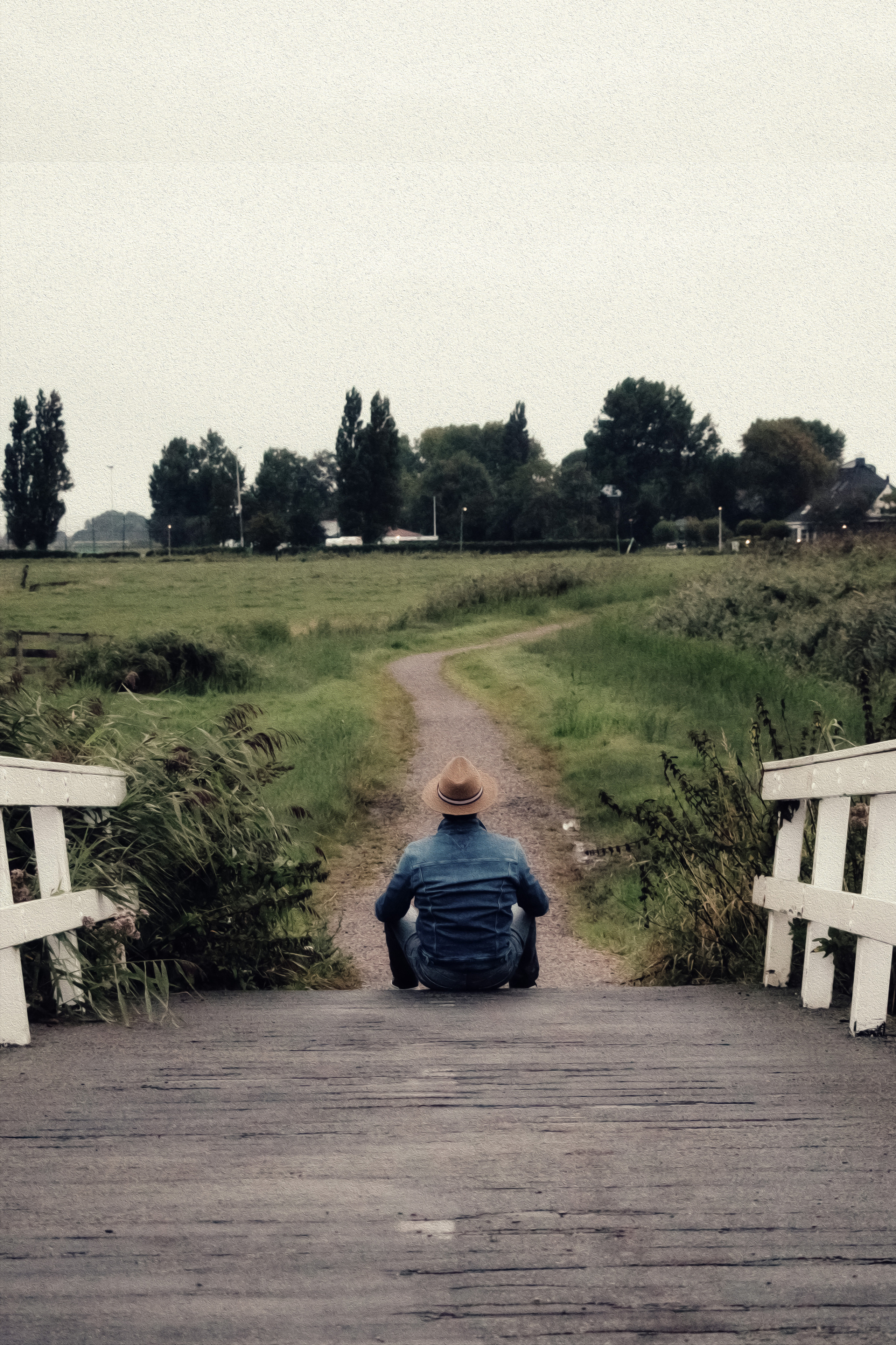 Bridge to the other side. Photographer in Moscow Ira Beinar