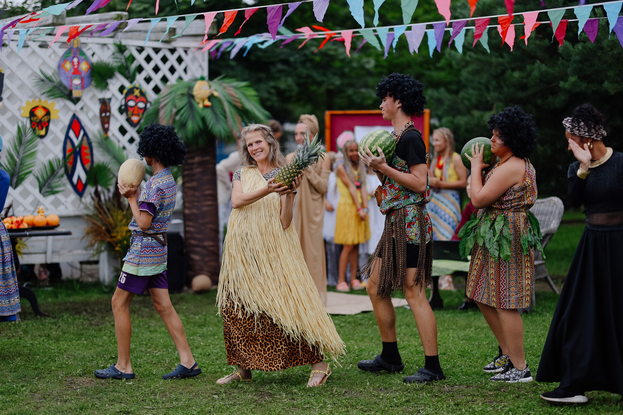 Репортажная съёмка детского праздника за городом. Женский фотограф в Москве Ксения Казакова