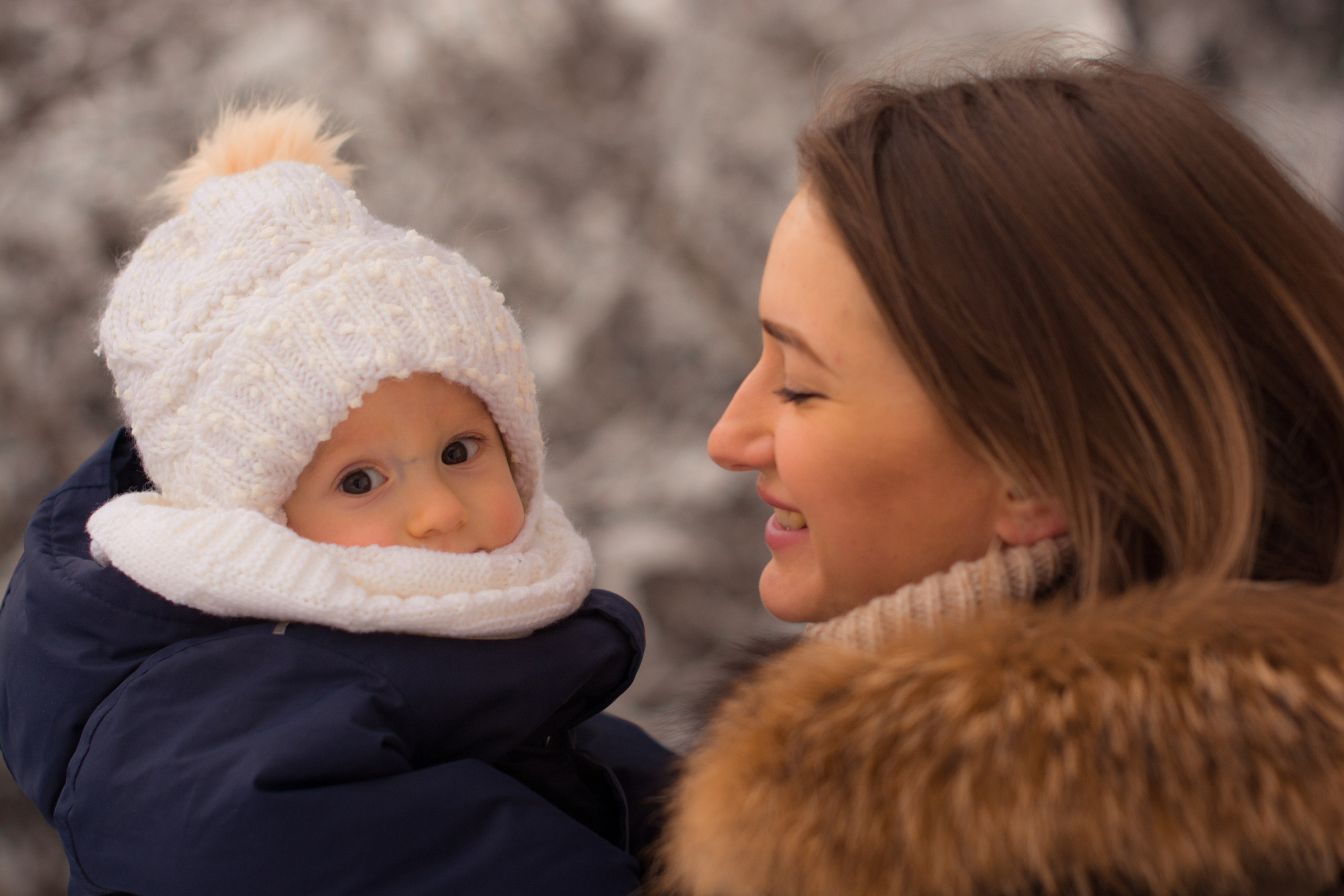 Прогулка в зимнем лесу. Парк Измайлово. Фотосессия беременности — Крылова Натали — Москва