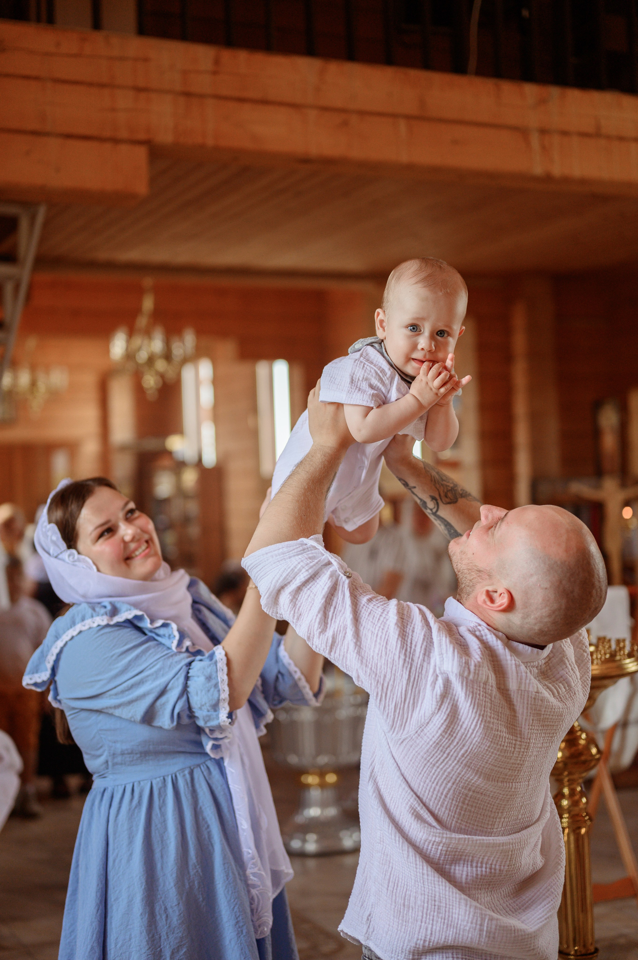 Крещение Левушки. Детский и семейный фотограф Ирина Гладких