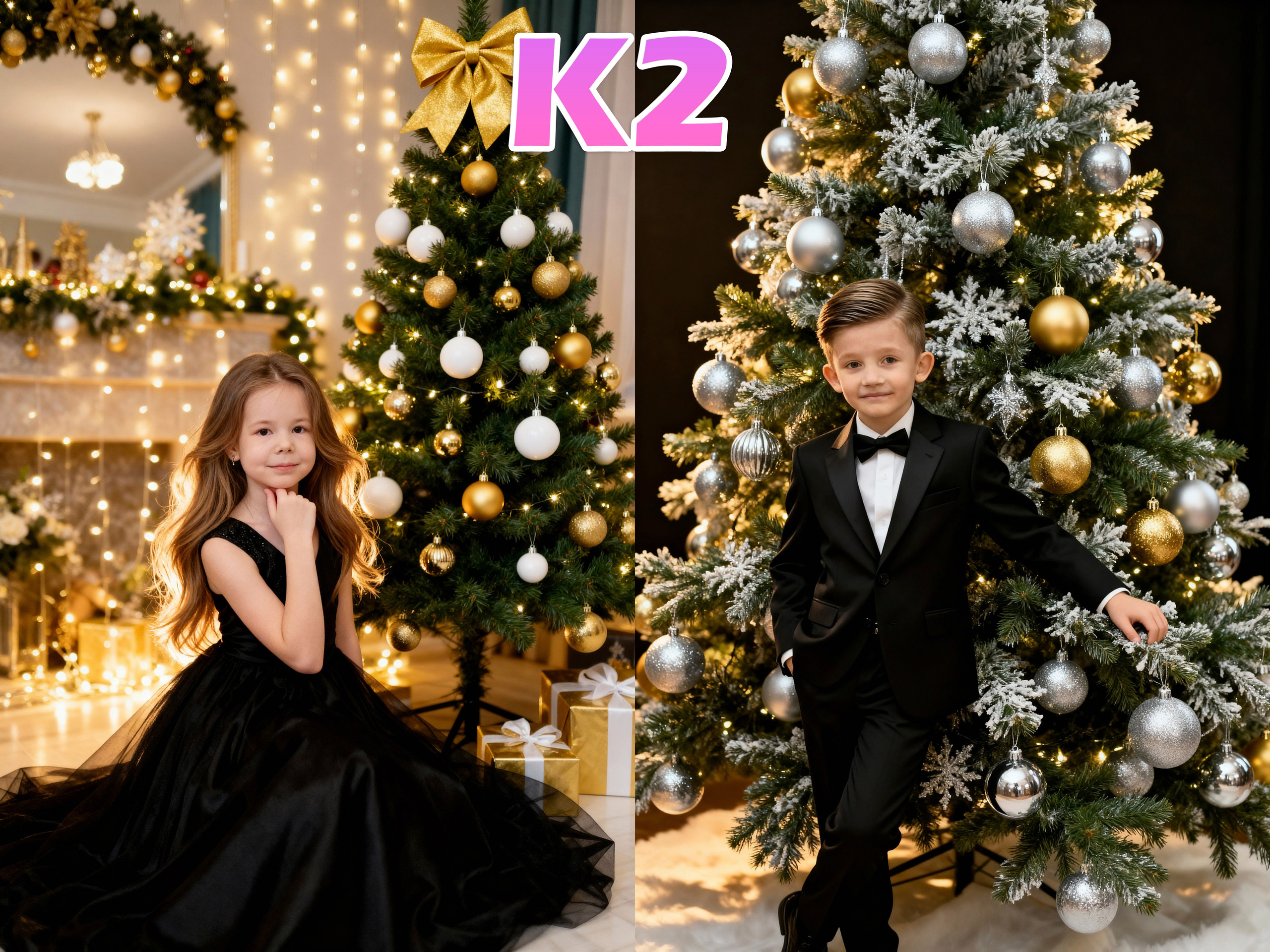 🤖 Нейросети + Фотография = Идеальная новогодняя открытка. Детский фотограф Максим Потанин в Ижевске и Набережных Челнах