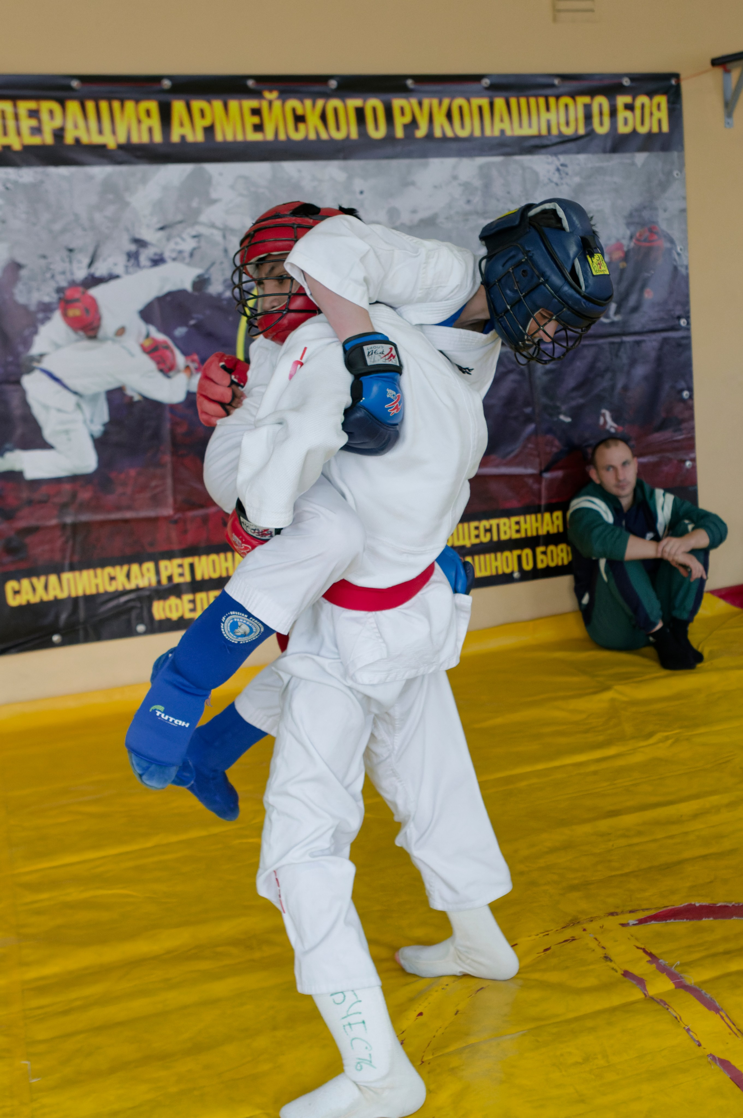 Турнир по армейскому рукопашному бою. Кутузов Евгений Фотограф в Южно-Сахалинске