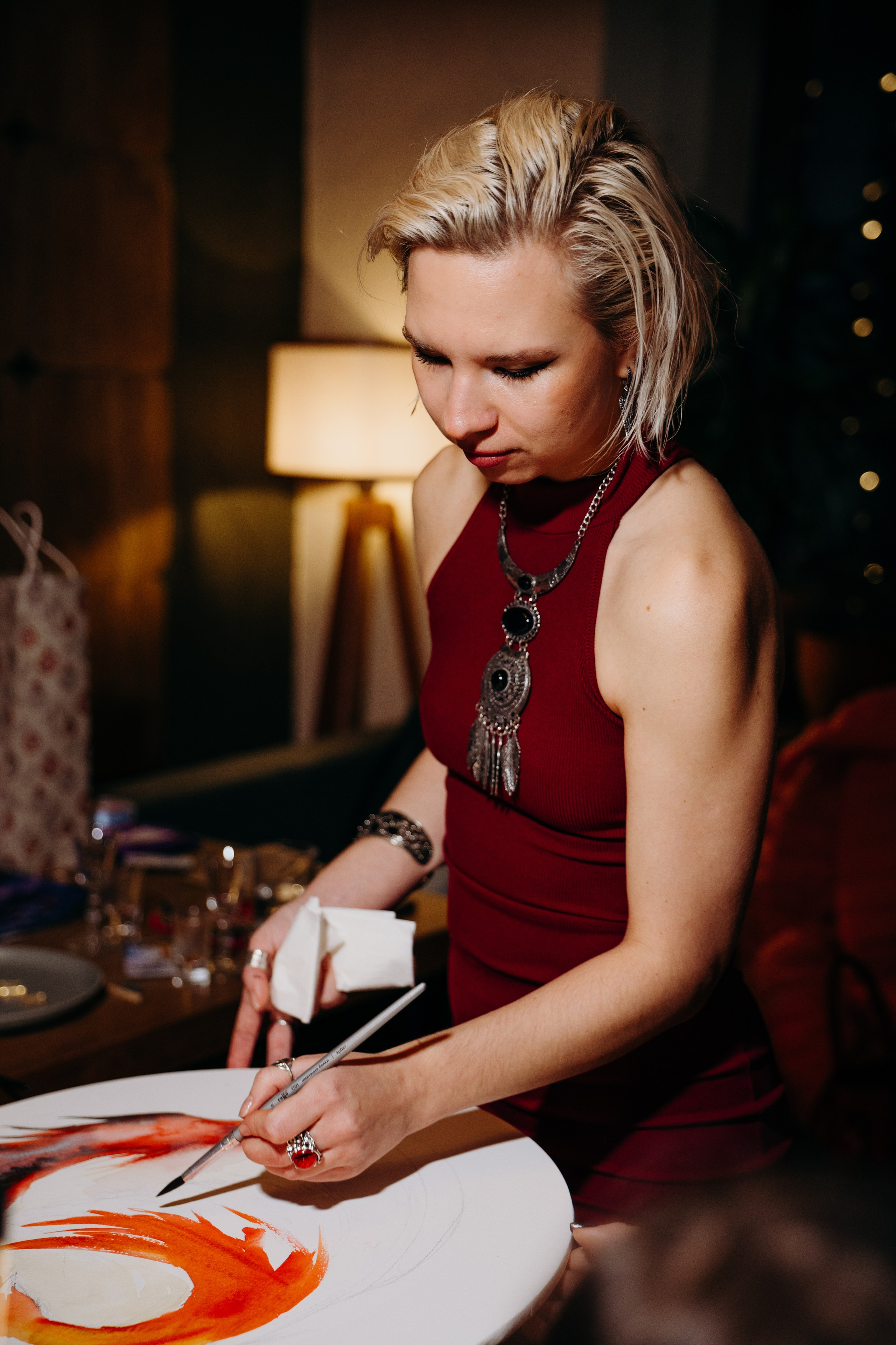 Перфоманс художницы Светланы Креничной