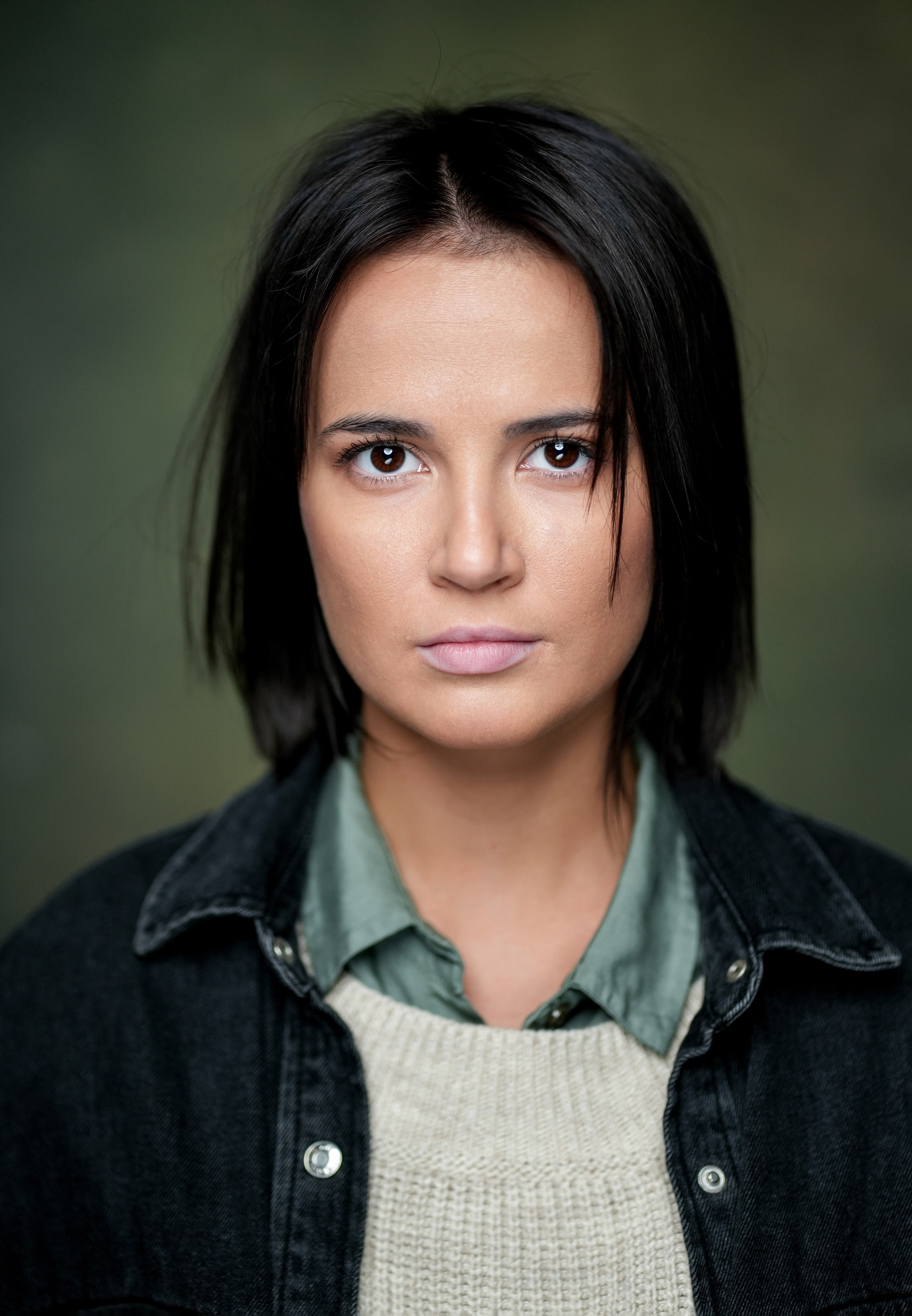 Актриса Виктория Крат. Портретная съемка в Москве, студийный фотограф Игорь Фомин