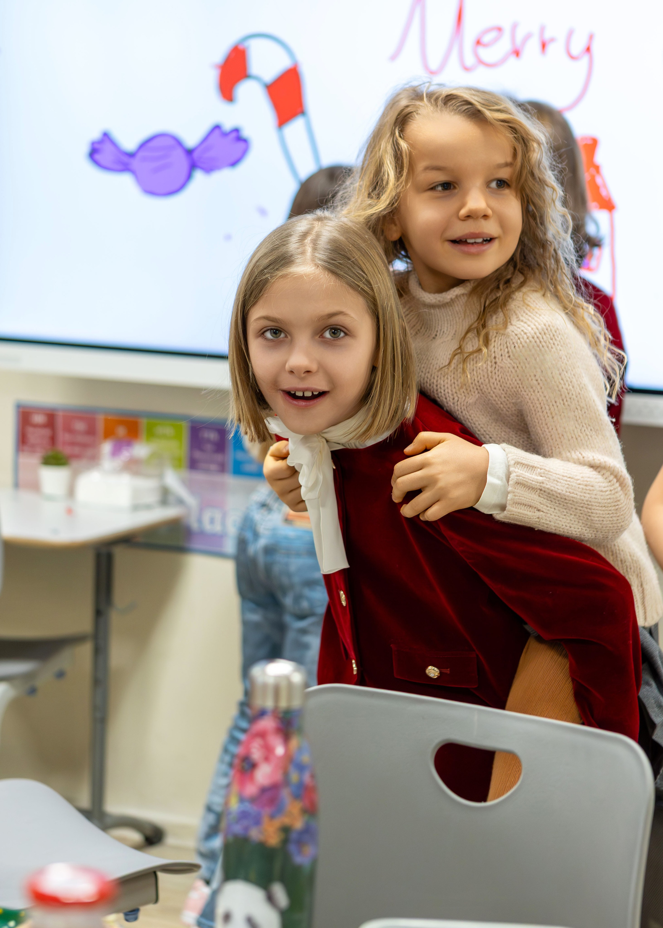 Christmas Party at The International School of Moscow. Выпускные альбомы для школы и детского сада — школьный фотограф Подольск, Троицк, Щербинка, Москва