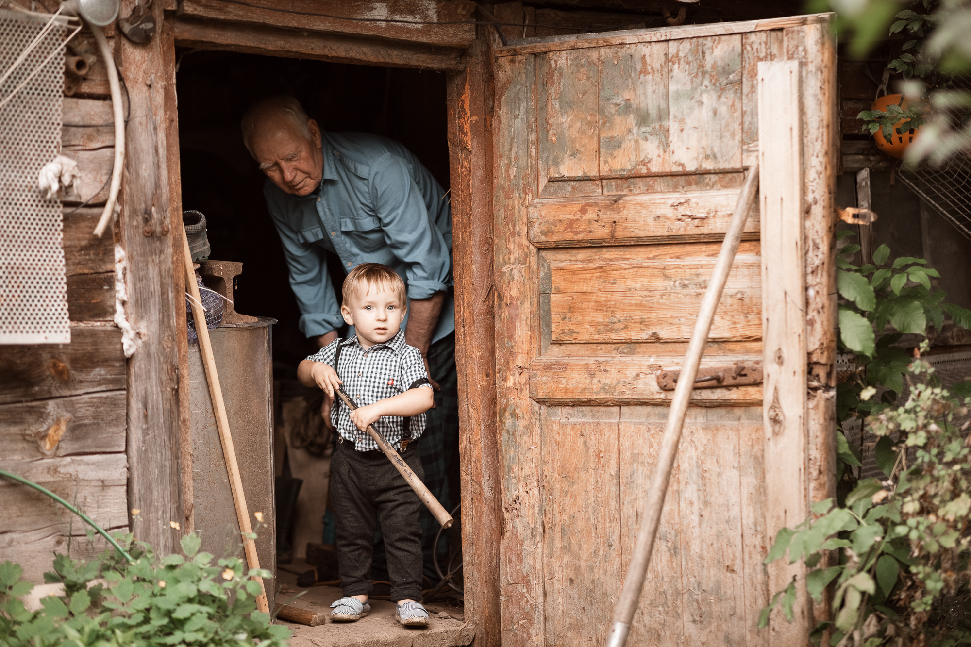 Семейная фотоистория в винтажном стиле. Женский семейный фотограф Тула Москва Захарова Анна