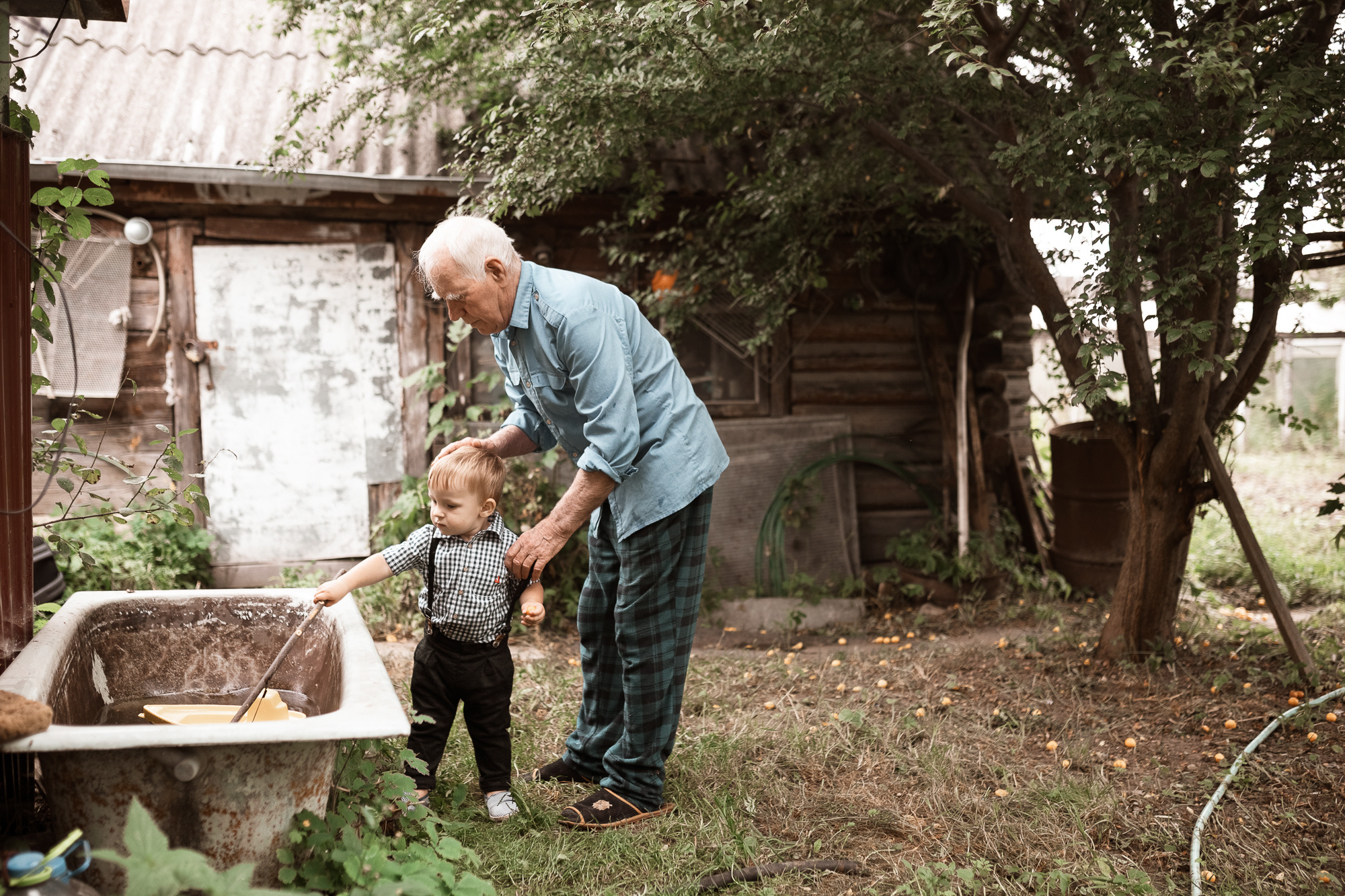 Семейная фотоистория в винтажном стиле. Женский семейный фотограф Тула Москва Захарова Анна