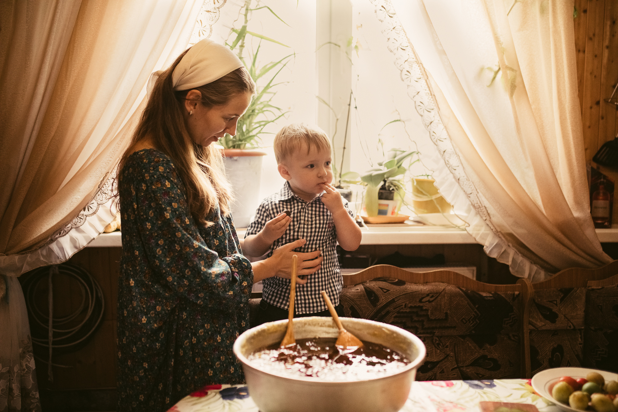 Семейная фотоистория в винтажном стиле. Женский семейный фотограф Тула Москва Захарова Анна