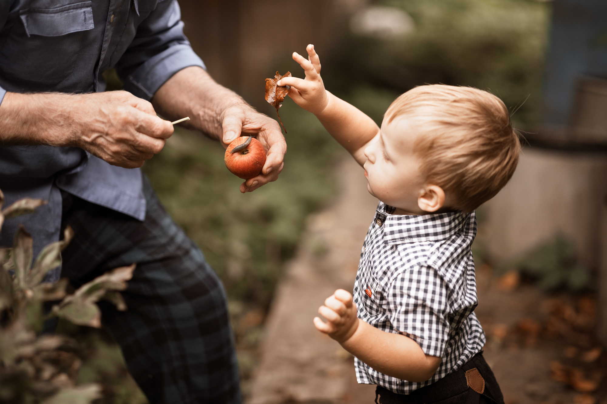 Семейная фотоистория в винтажном стиле. Женский семейный фотограф Тула Москва Захарова Анна