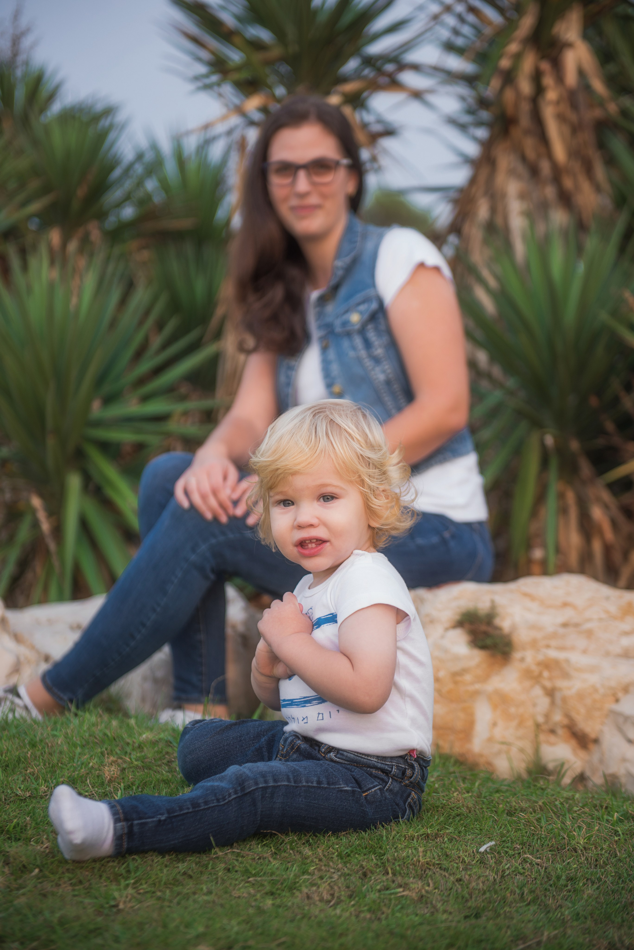 1 year photoshoot. Family photographer Israel