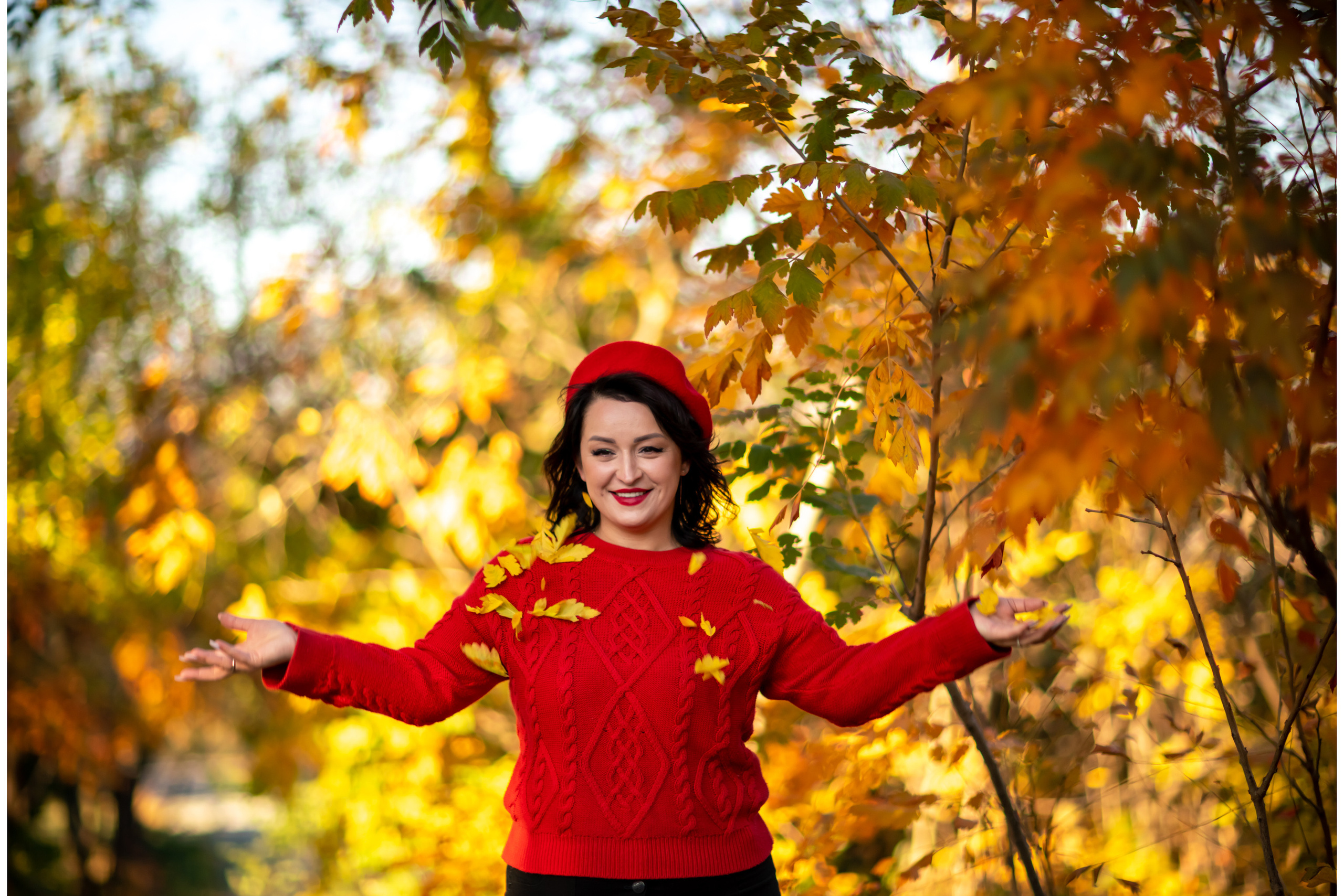 Осенняя съемка для Ирины. Портретный семейный фотограф в Крымской красоте Светлана Матюнина