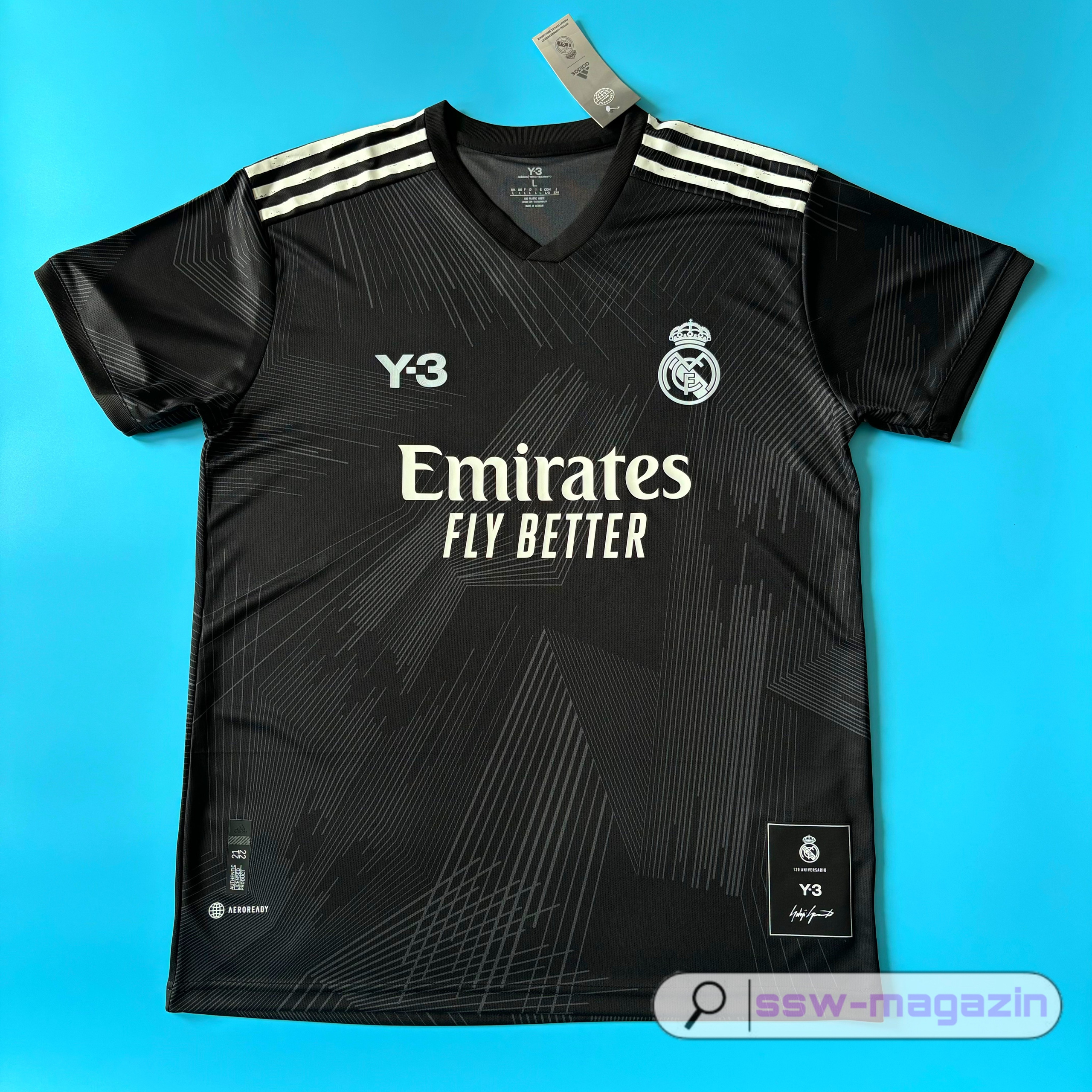 Футболка Real Madrid Y-3 2021-2022 купить. Футбольный магазин — ssw_magazin