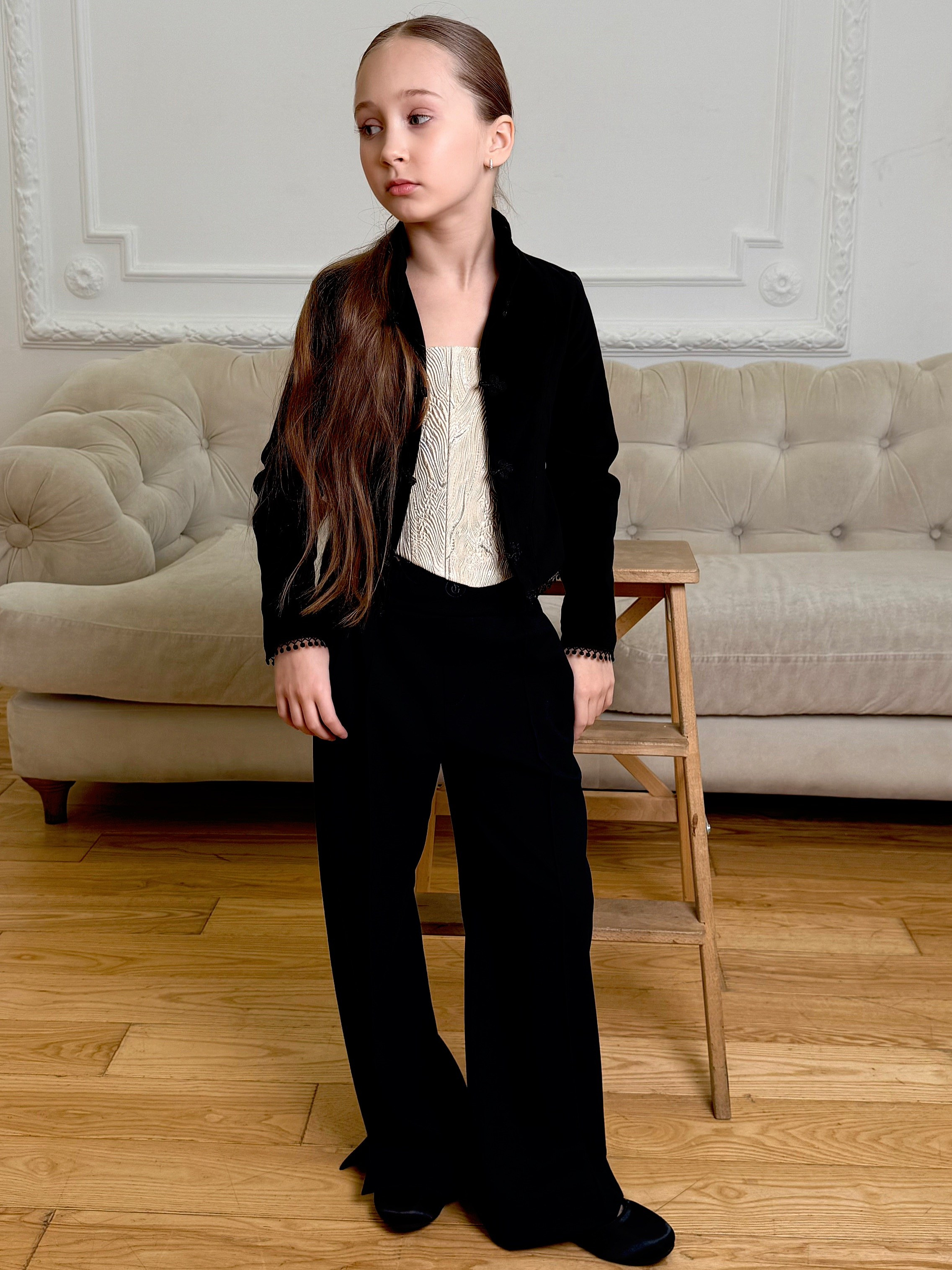 Брюки Navy темно-синие. Одежда для детей