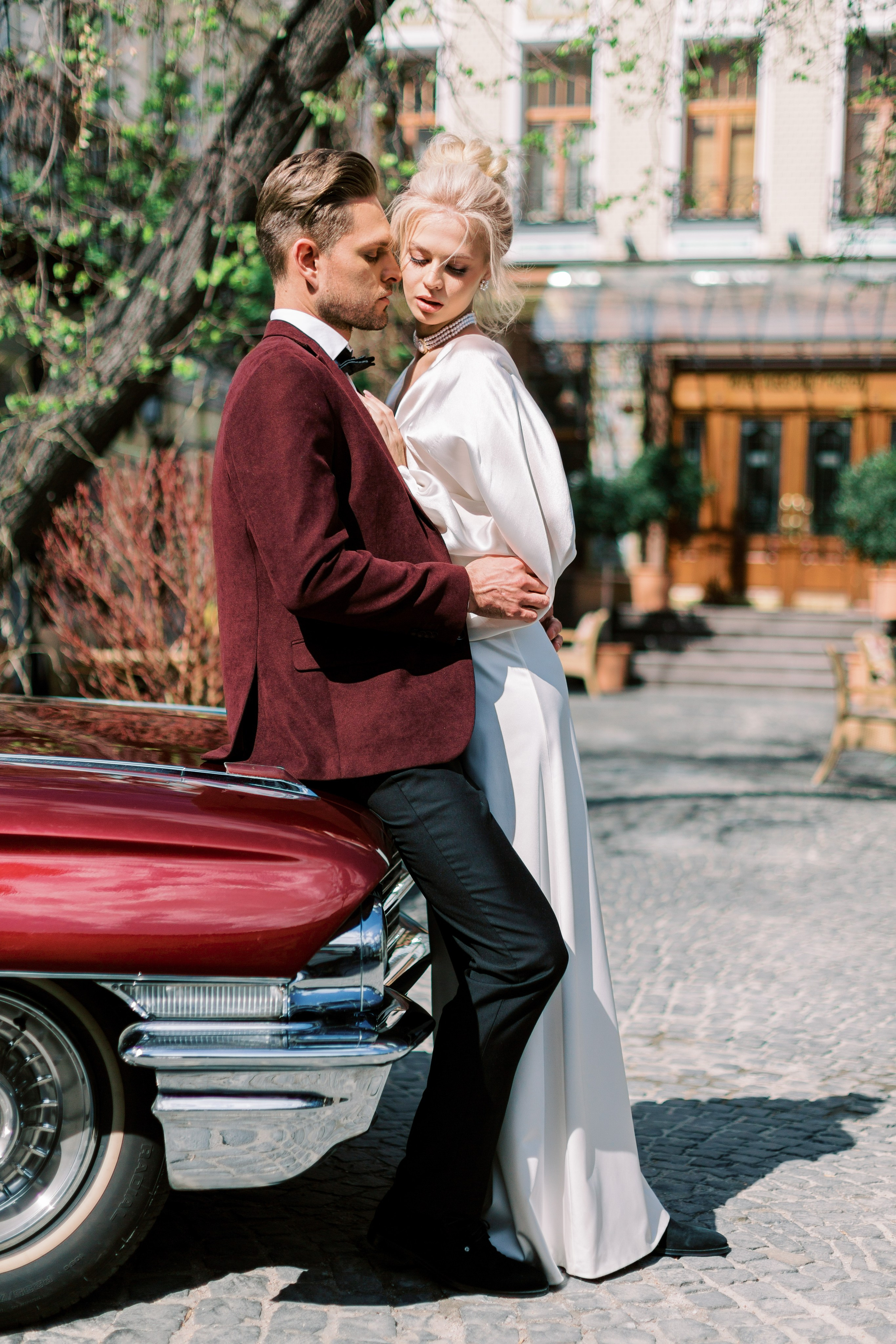 Свадебная фотосессия в Москве, отель Hotel Russo-Balt