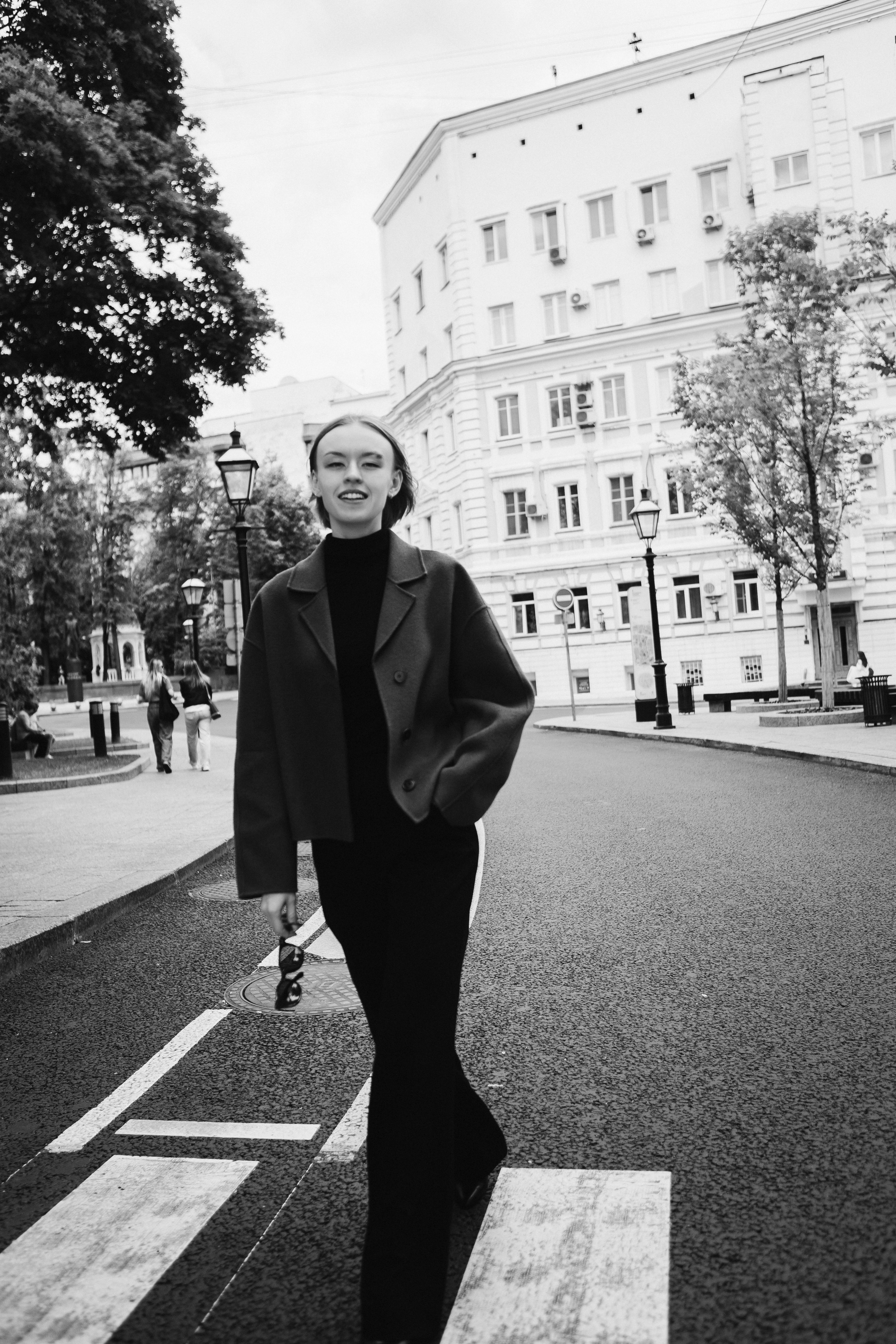 Классический женский портрет в деловом стиле, фотосъёмка в Москве