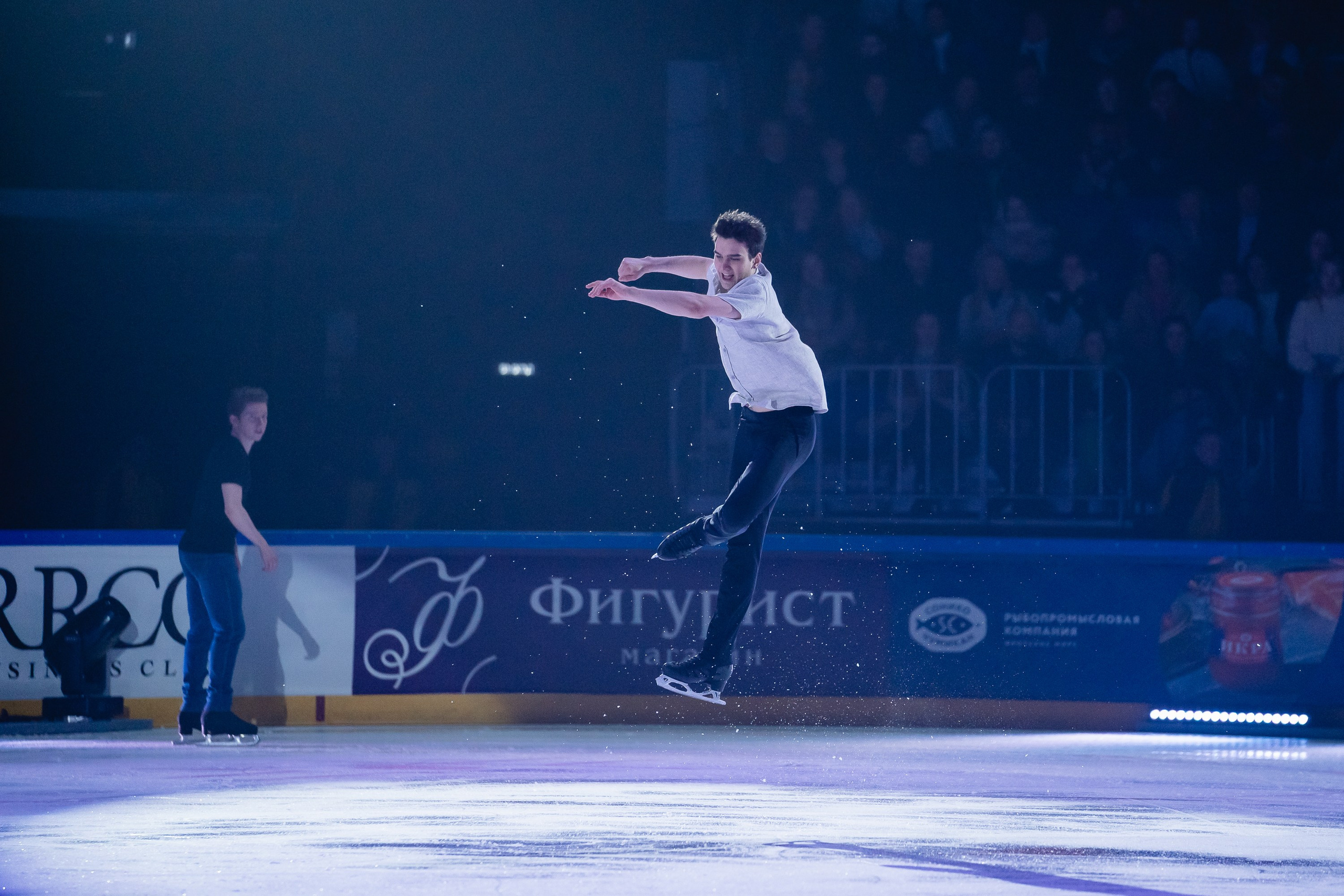 Шоу «Чемпионы на льду» в Новосибирске. Воробьева Ксения — Спортивный и танцевальный фотограф Новосибирск