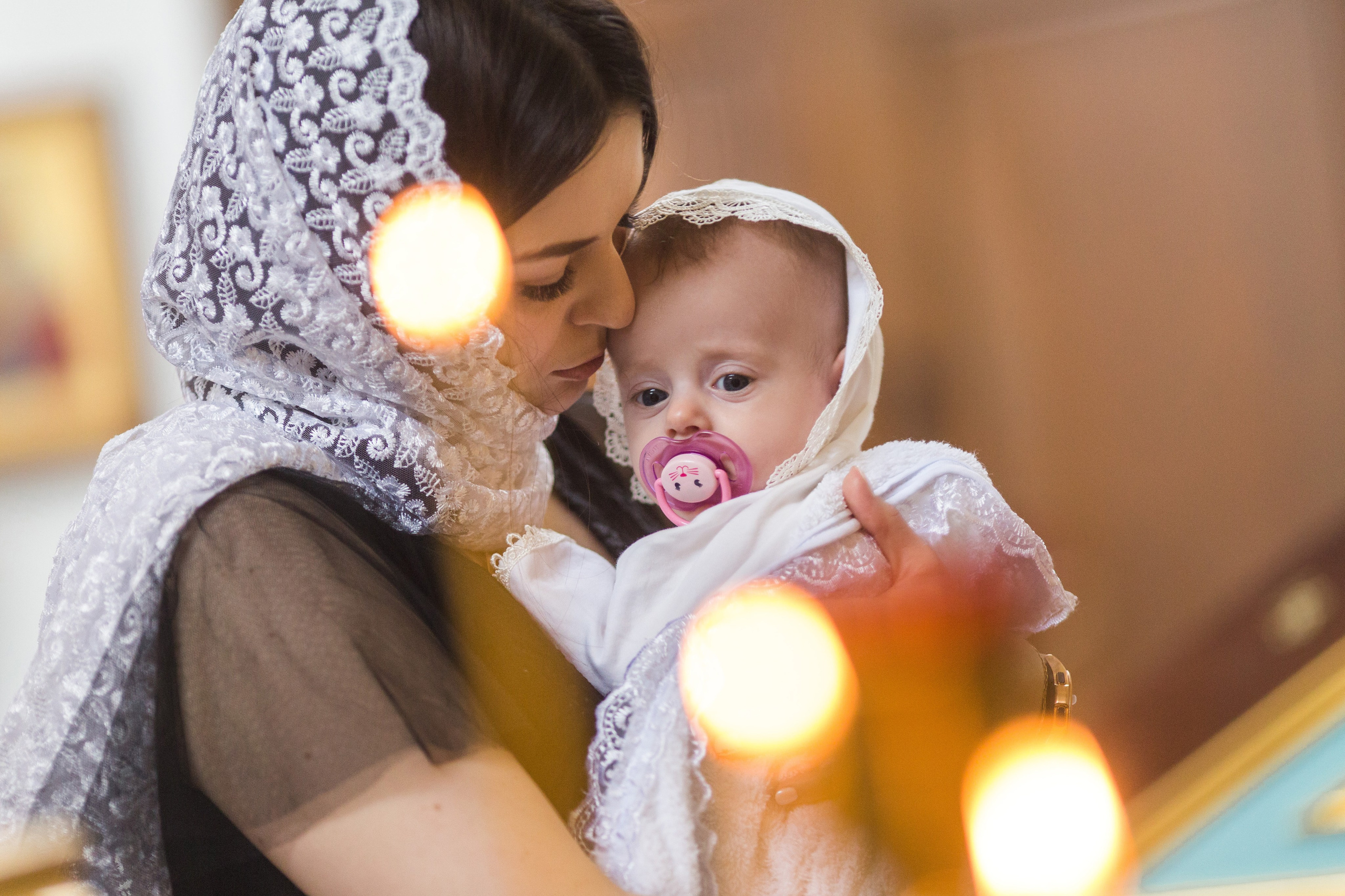 Фотосъемка церемонии крещения