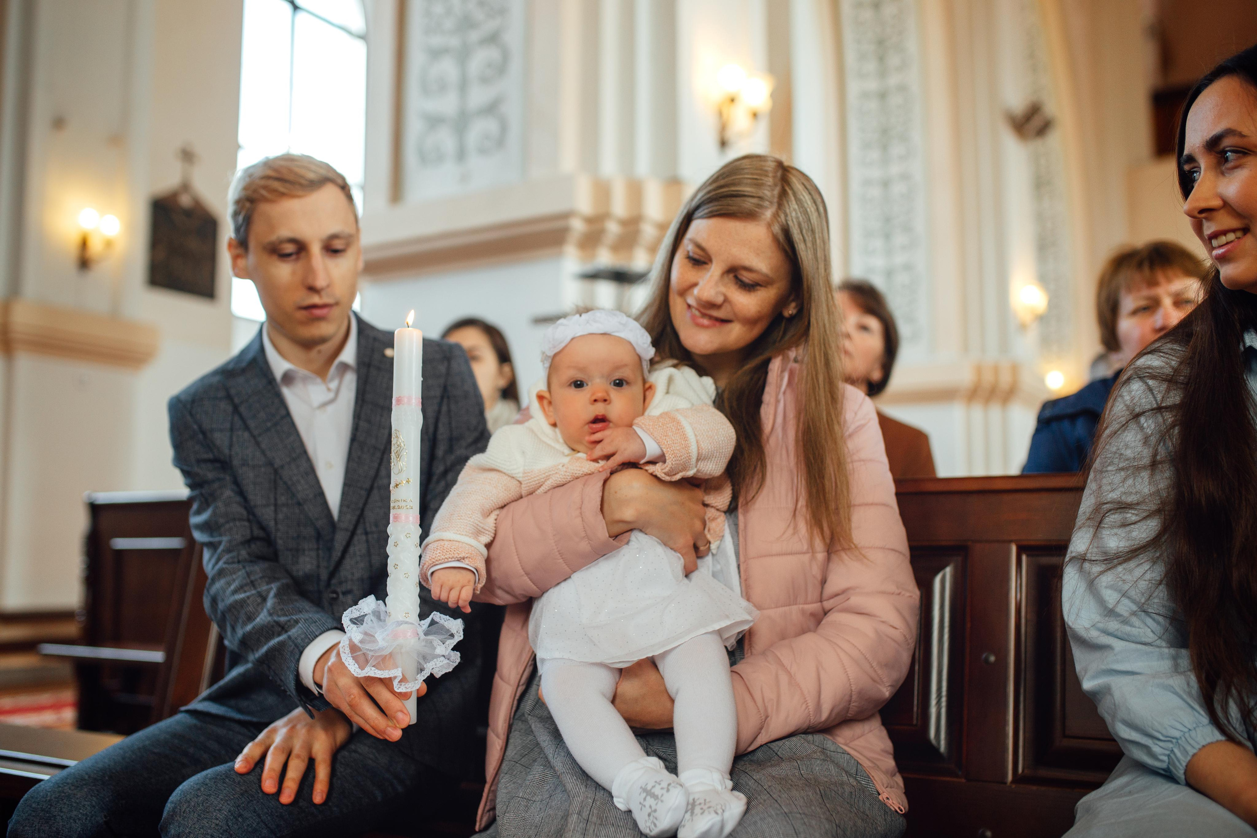 Таинство крещения Вероники