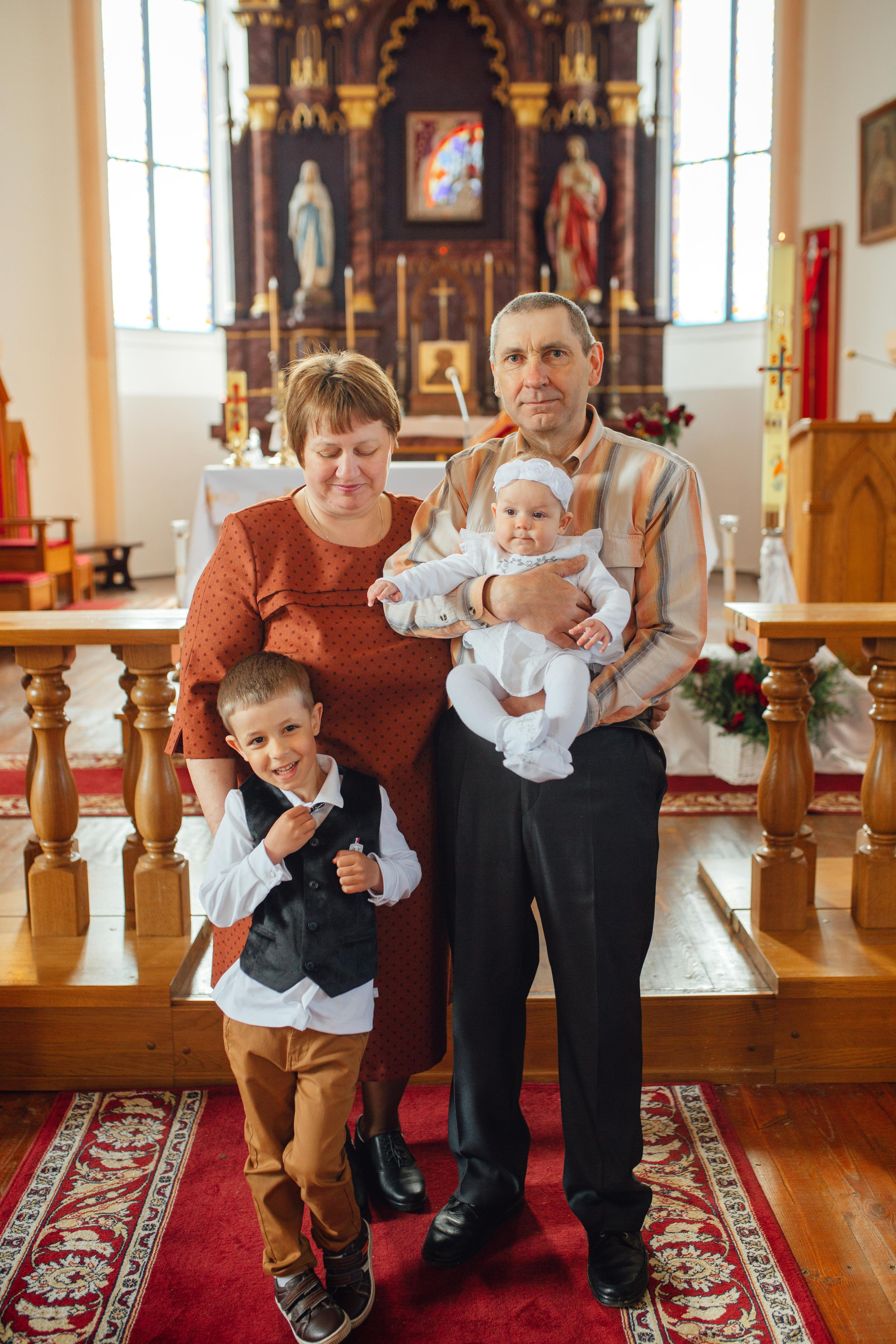 Таинство крещения Вероники