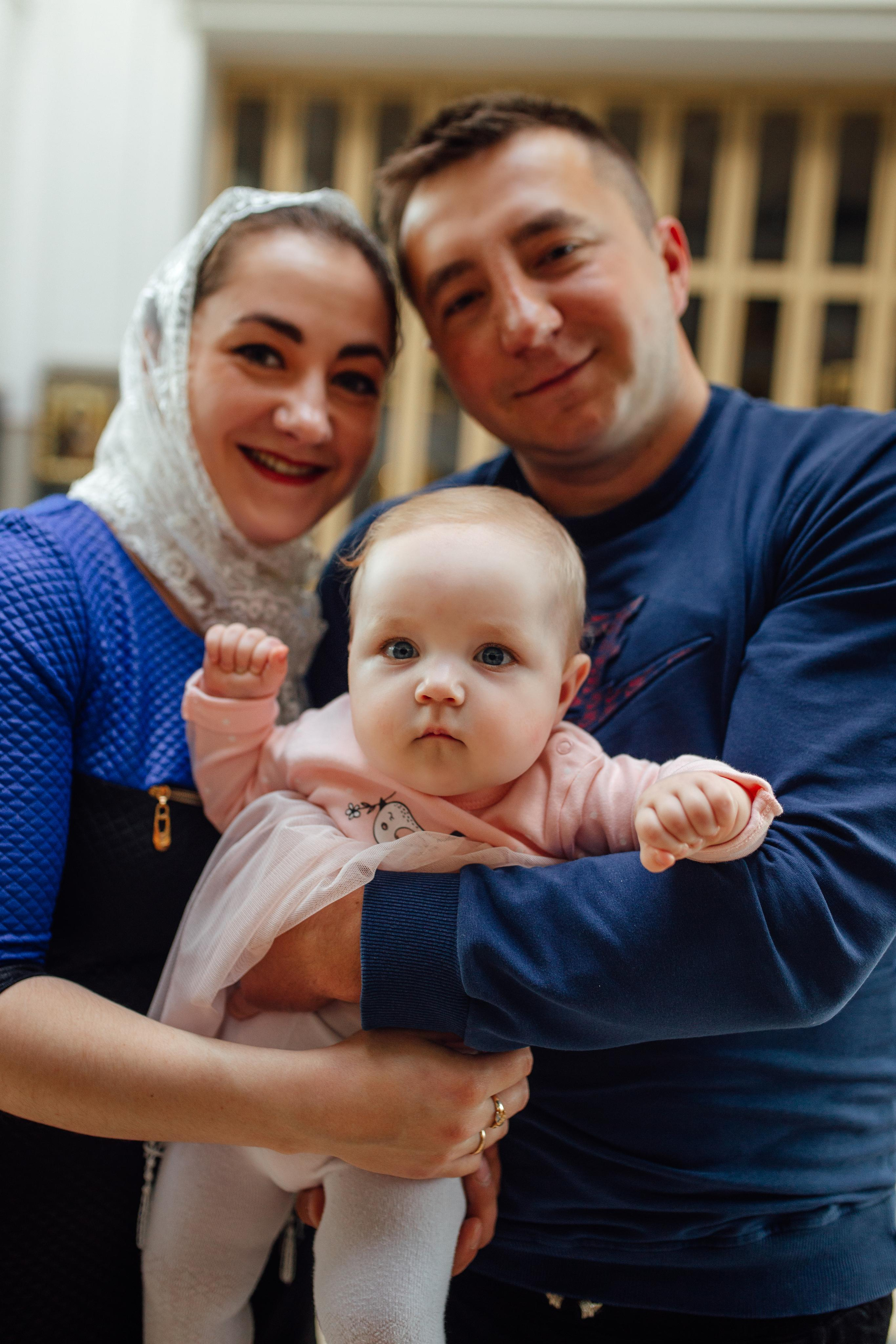 Крещение Миланы, Дом Милосердия 28.05.2022