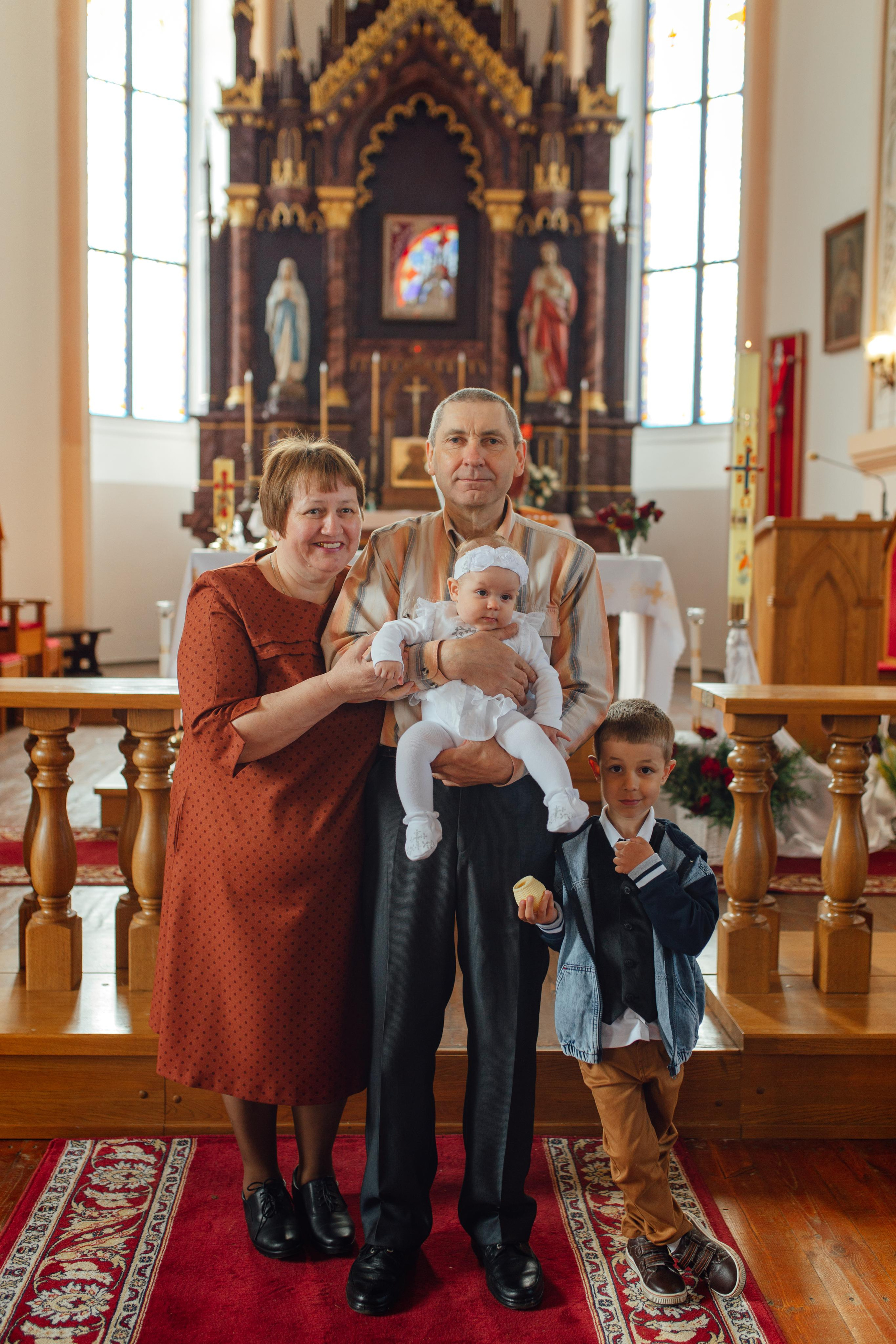 Таинство крещения Вероники