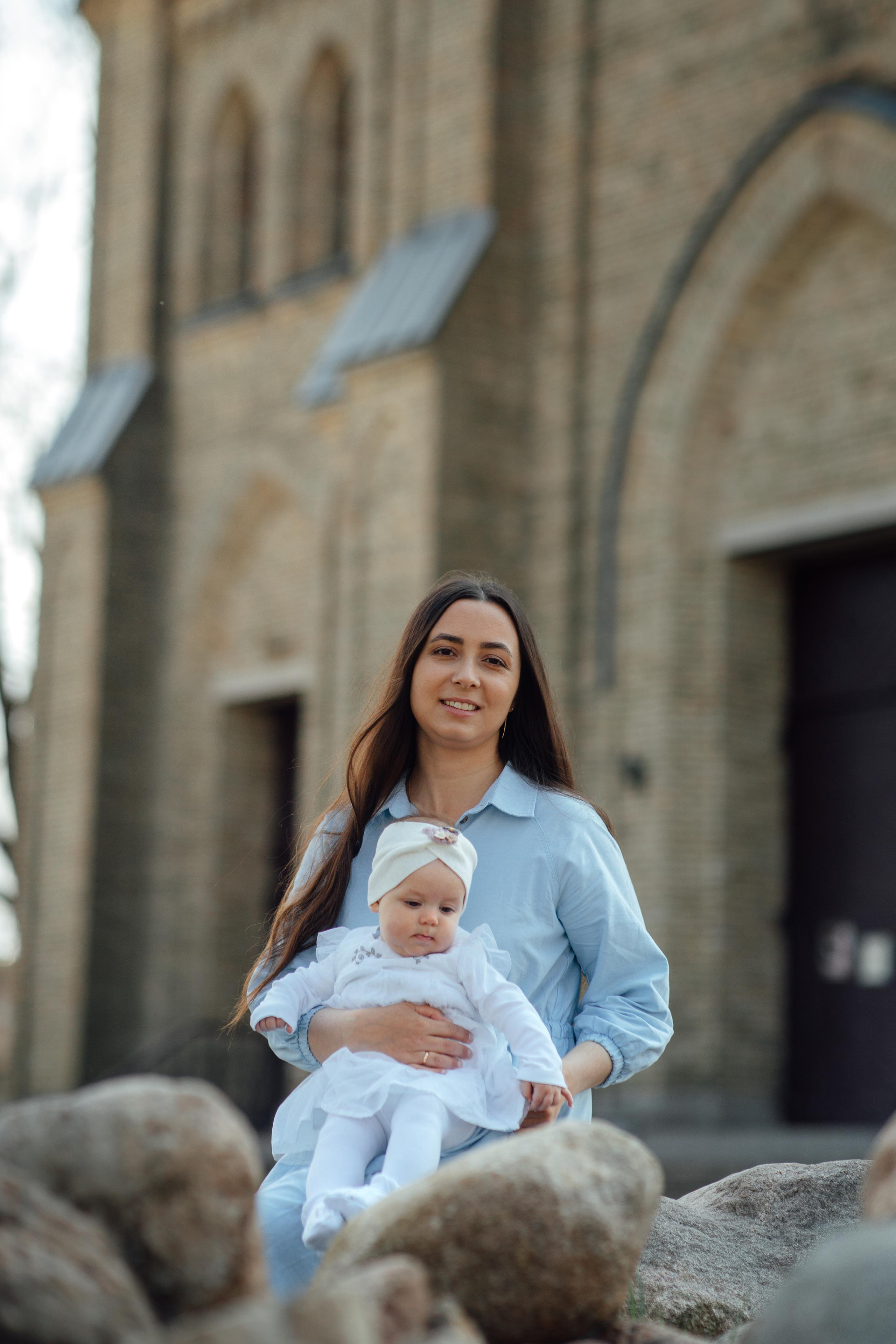 Таинство крещения Вероники