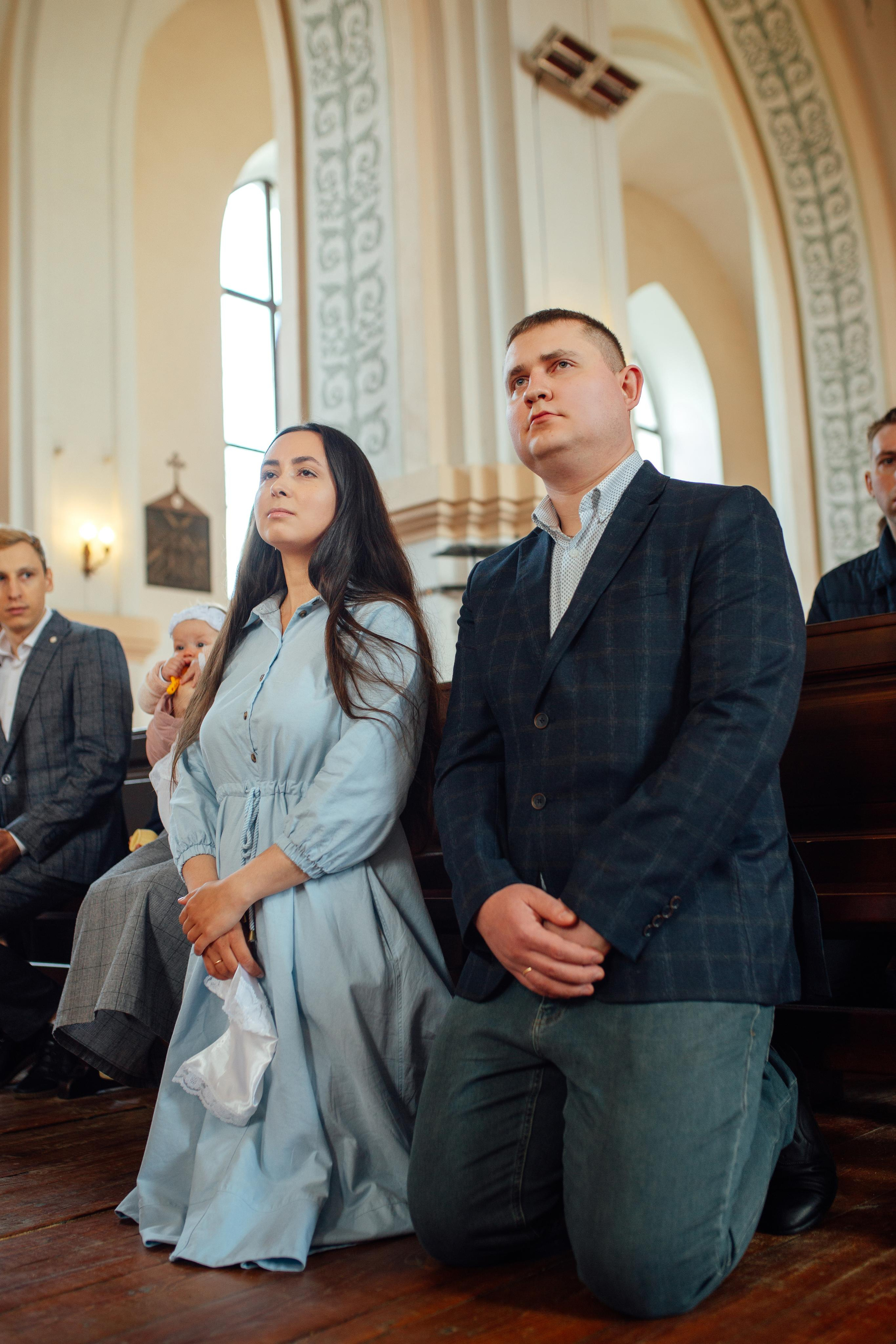 Таинство крещения Вероники