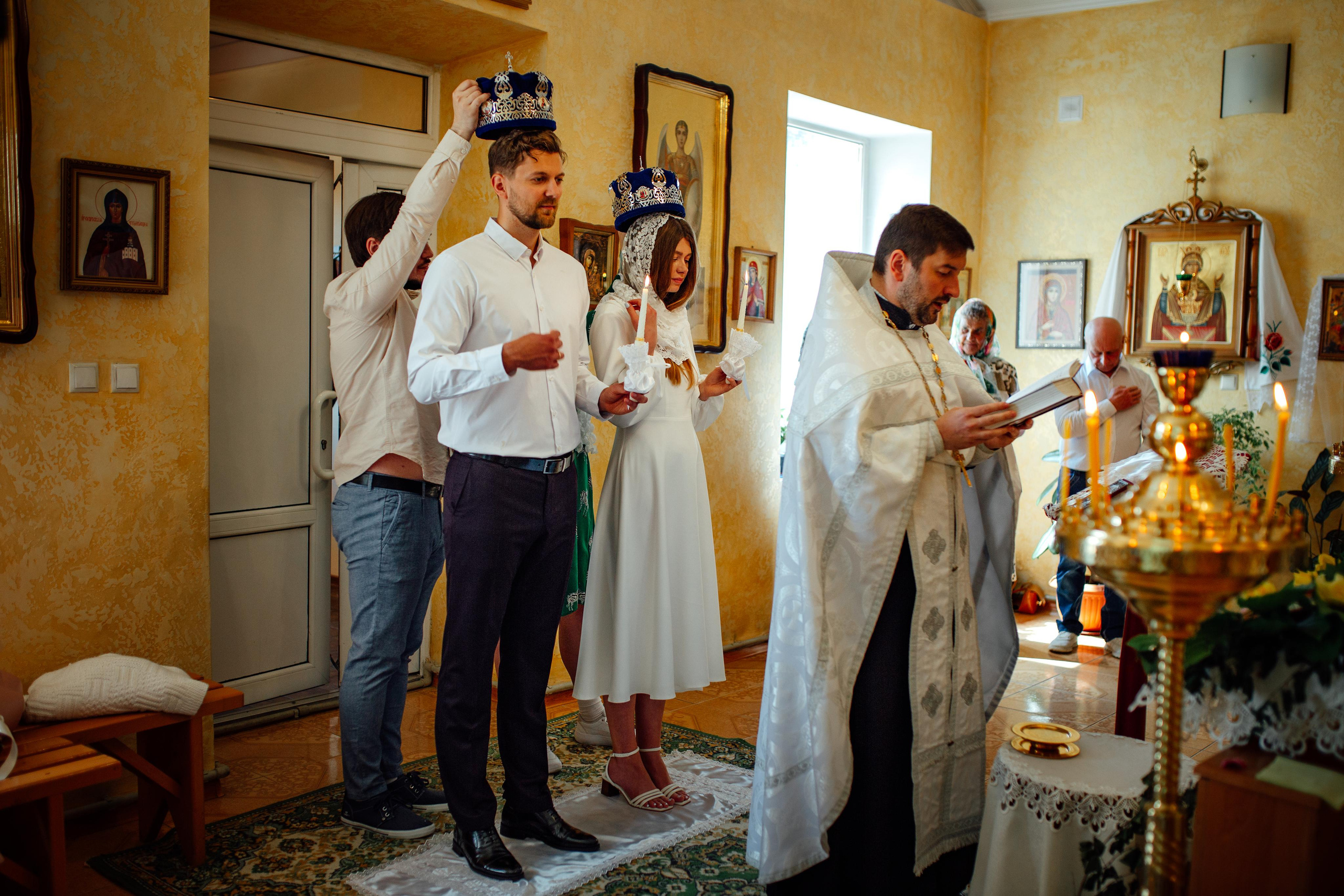 Крещение+Венчание, храм Матроны Московской, пос. Первомайский, Лидский р-н