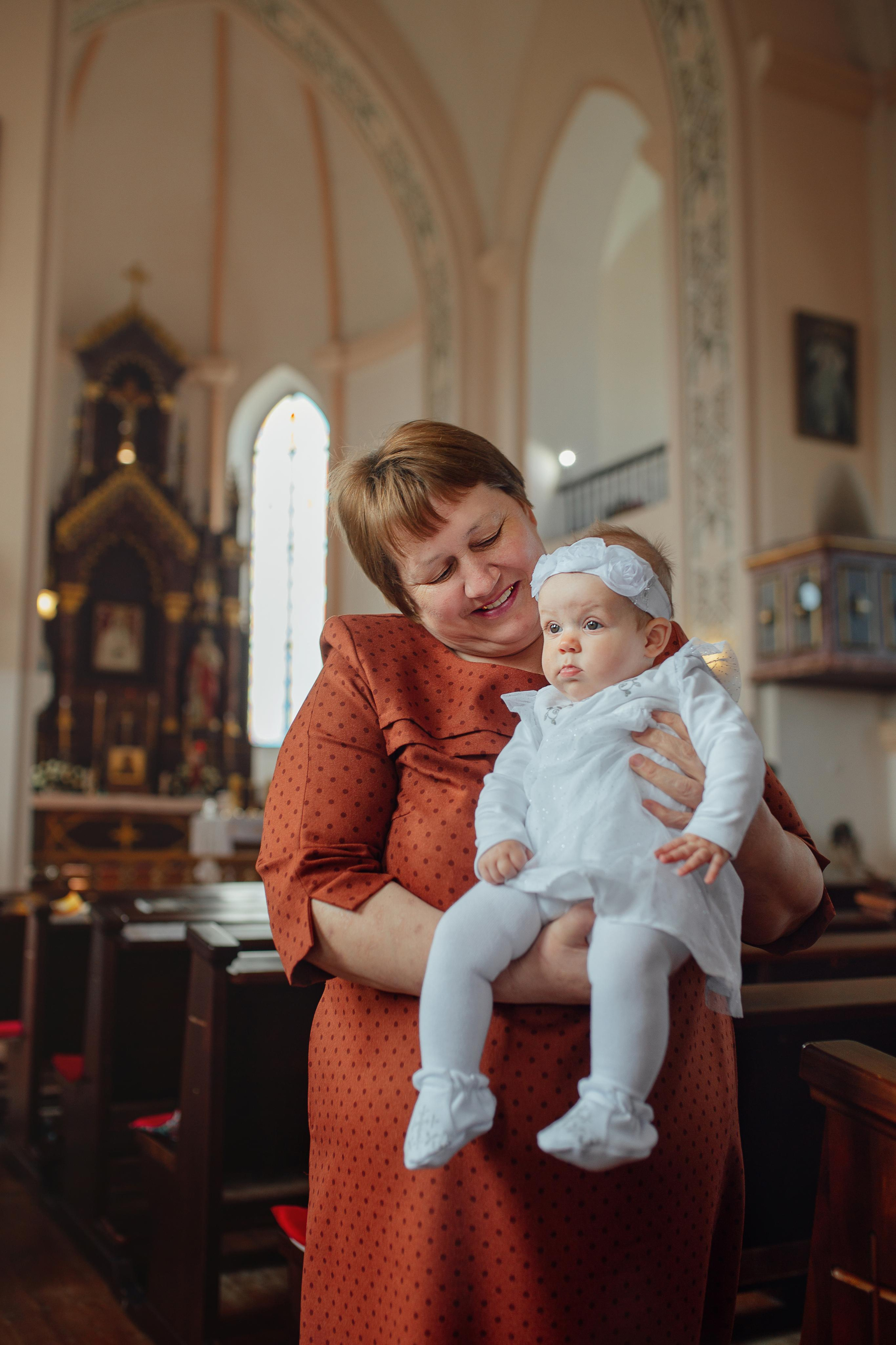 Таинство крещения Вероники