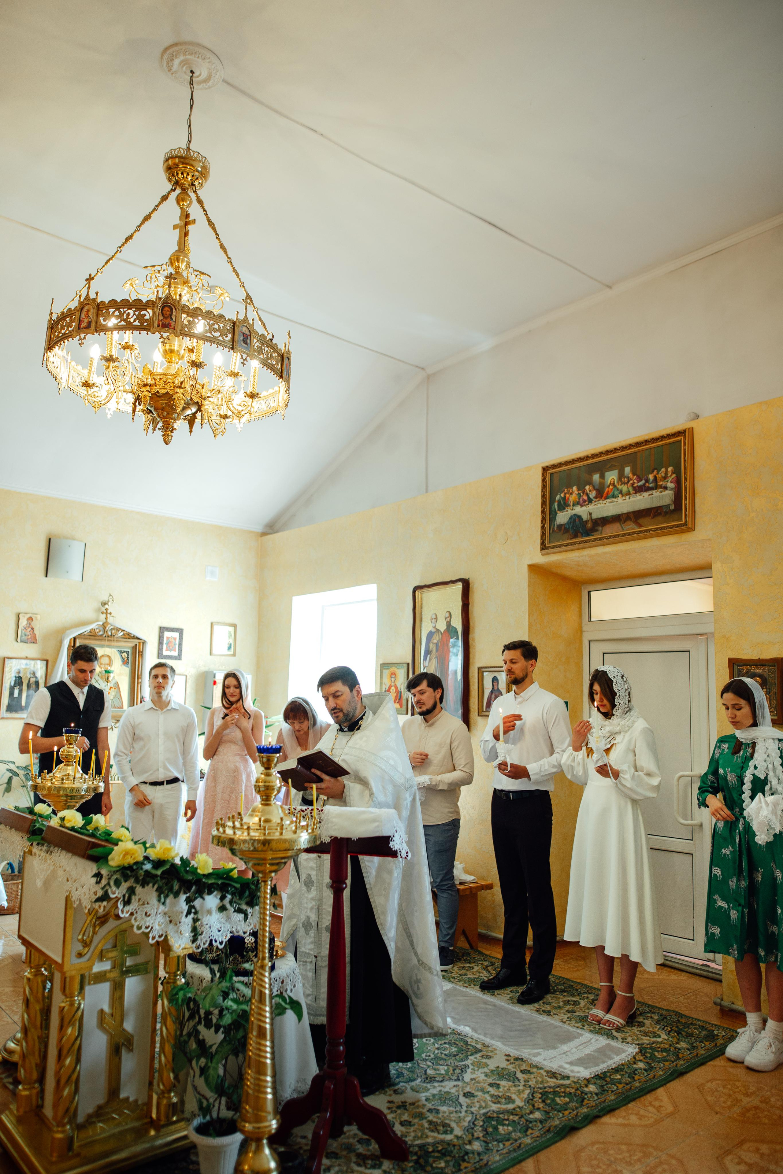 Крещение+Венчание, храм Матроны Московской, пос. Первомайский, Лидский р-н