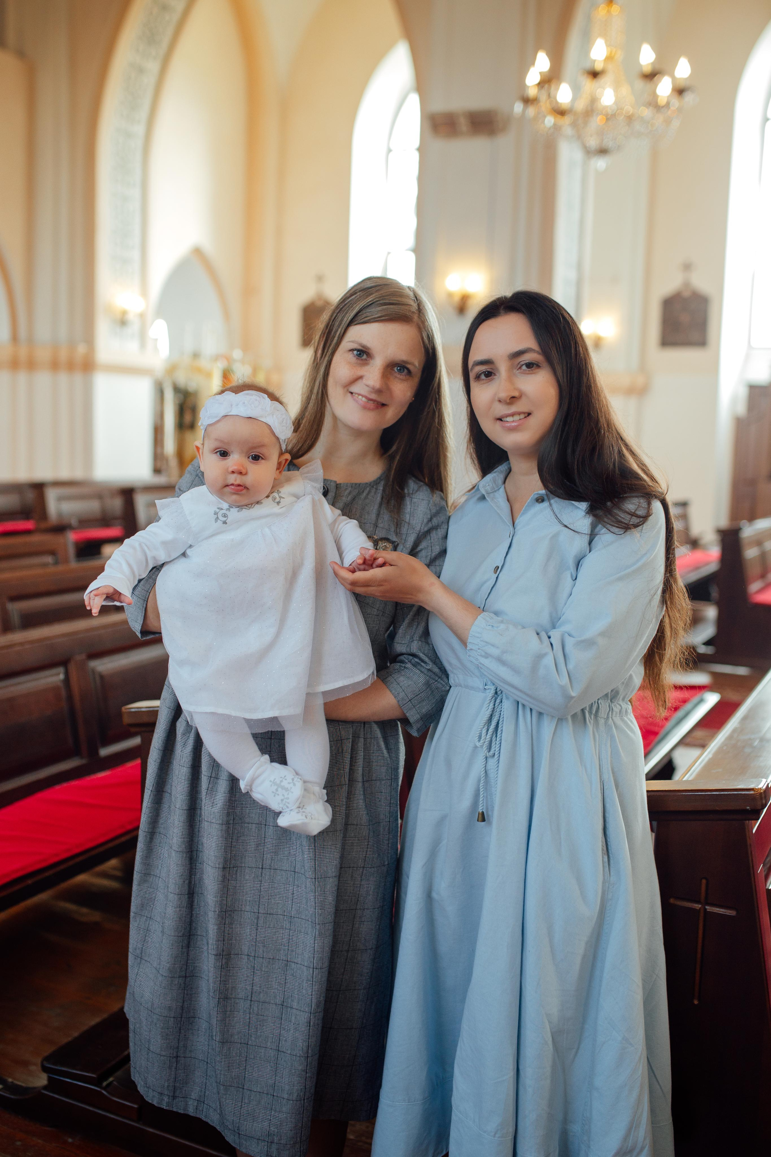 Таинство крещения Вероники