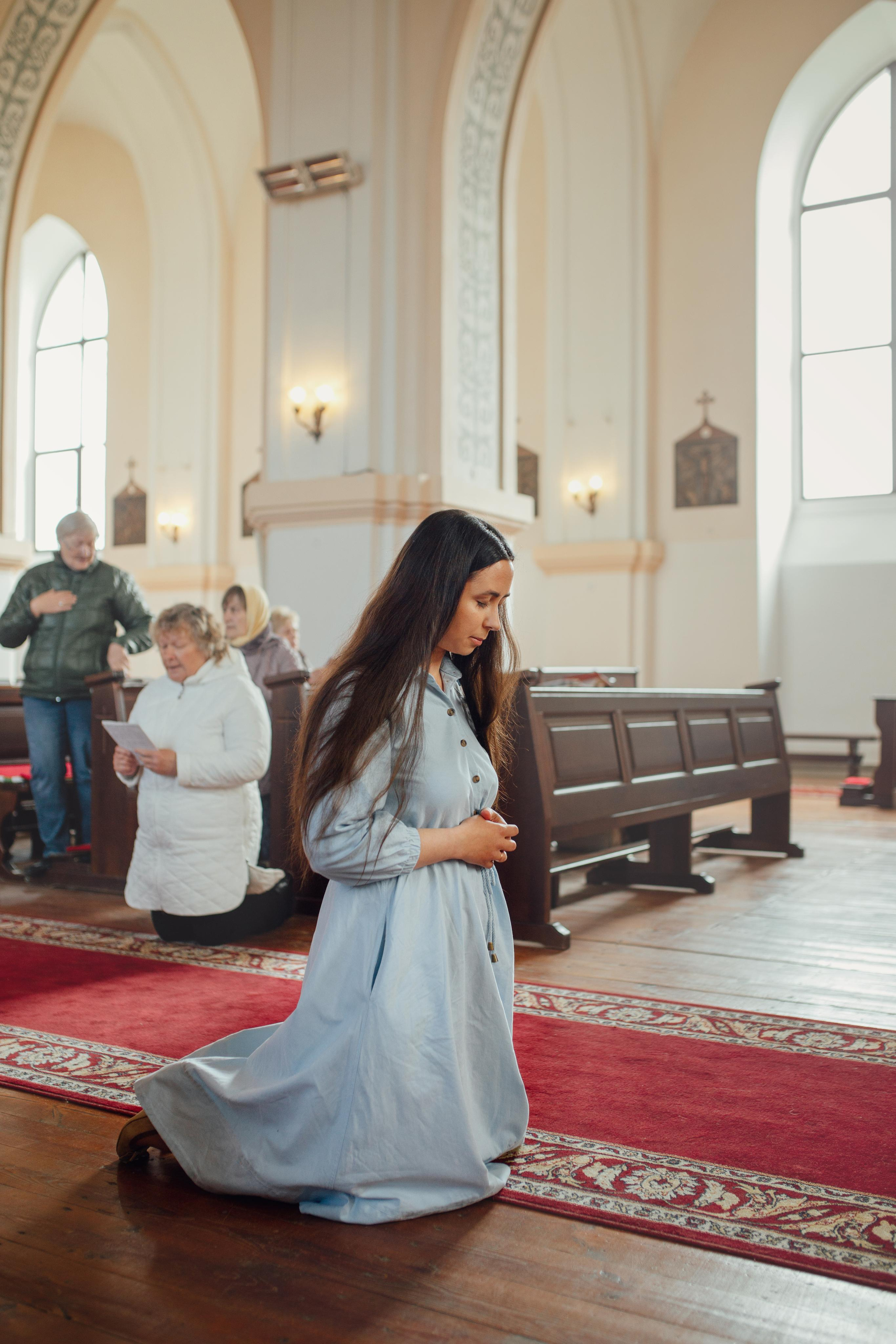 Таинство крещения Вероники