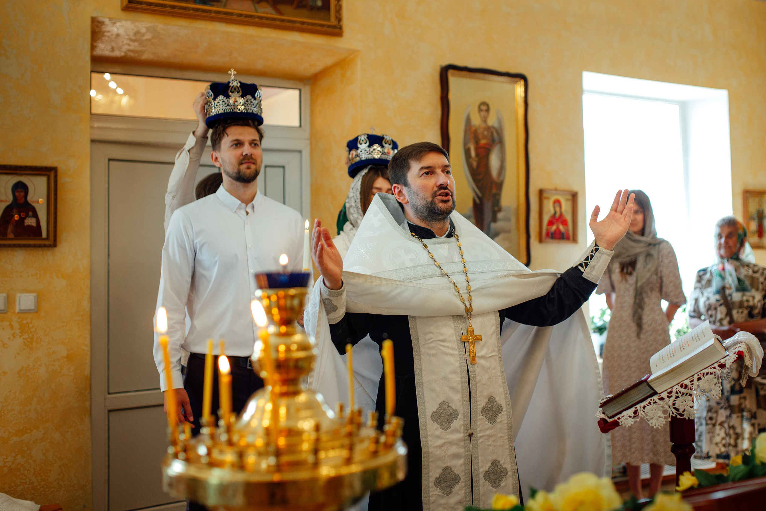 Крещение+Венчание, храм Матроны Московской, пос. Первомайский, Лидский р-н