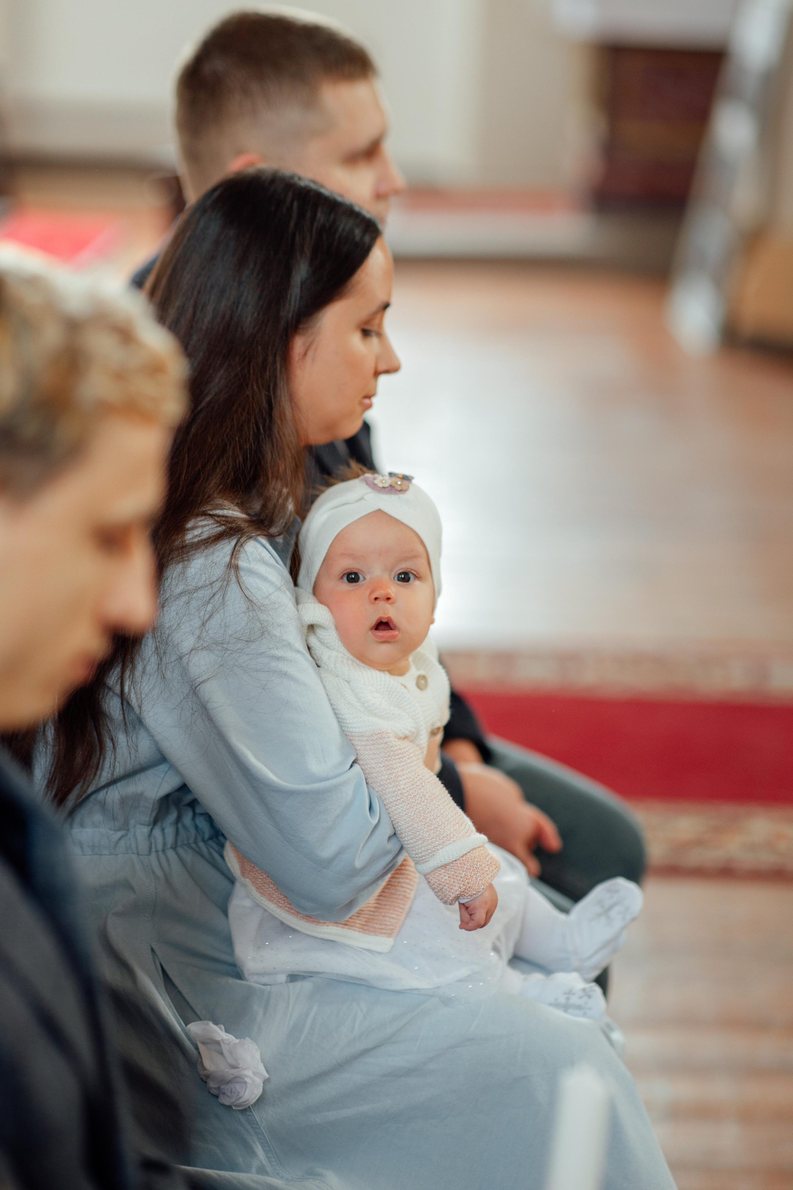Таинство крещения Вероники