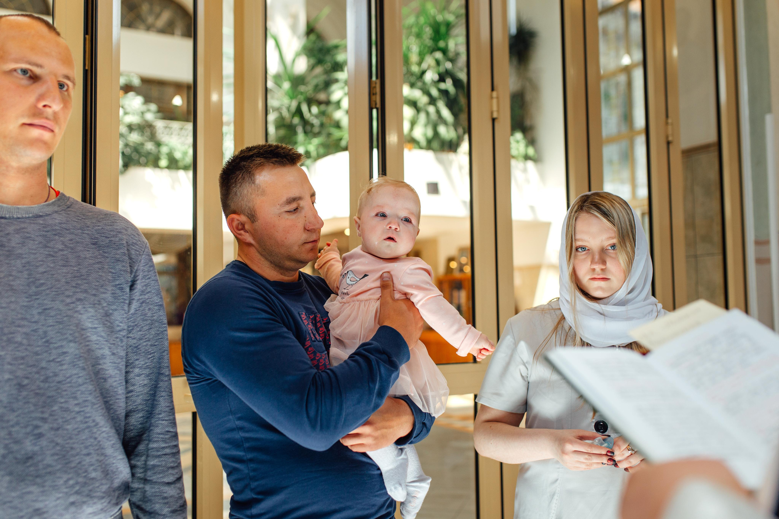 Крещение Миланы, Дом Милосердия 28.05.2022