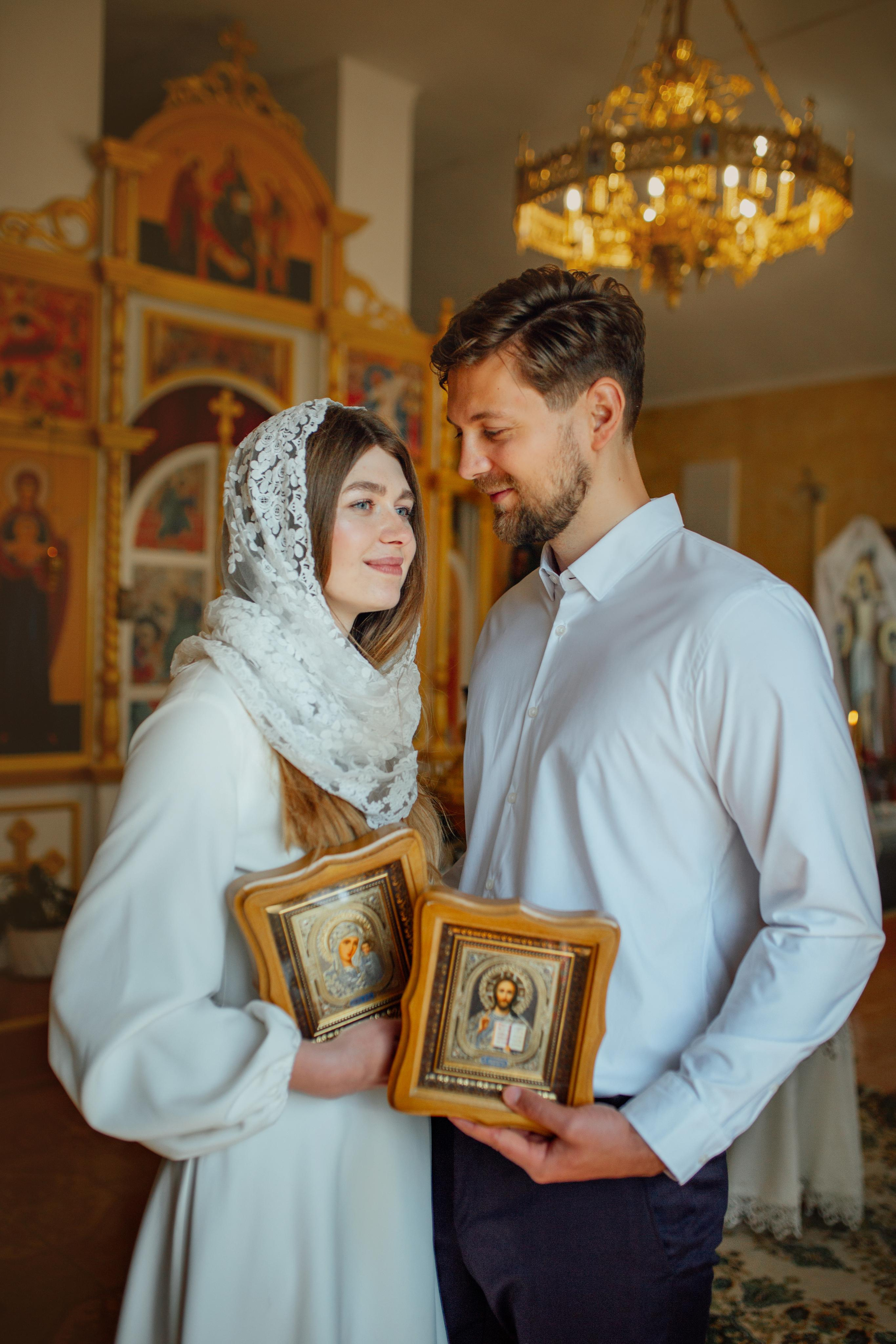 Крещение+Венчание, храм Матроны Московской, пос. Первомайский, Лидский р-н