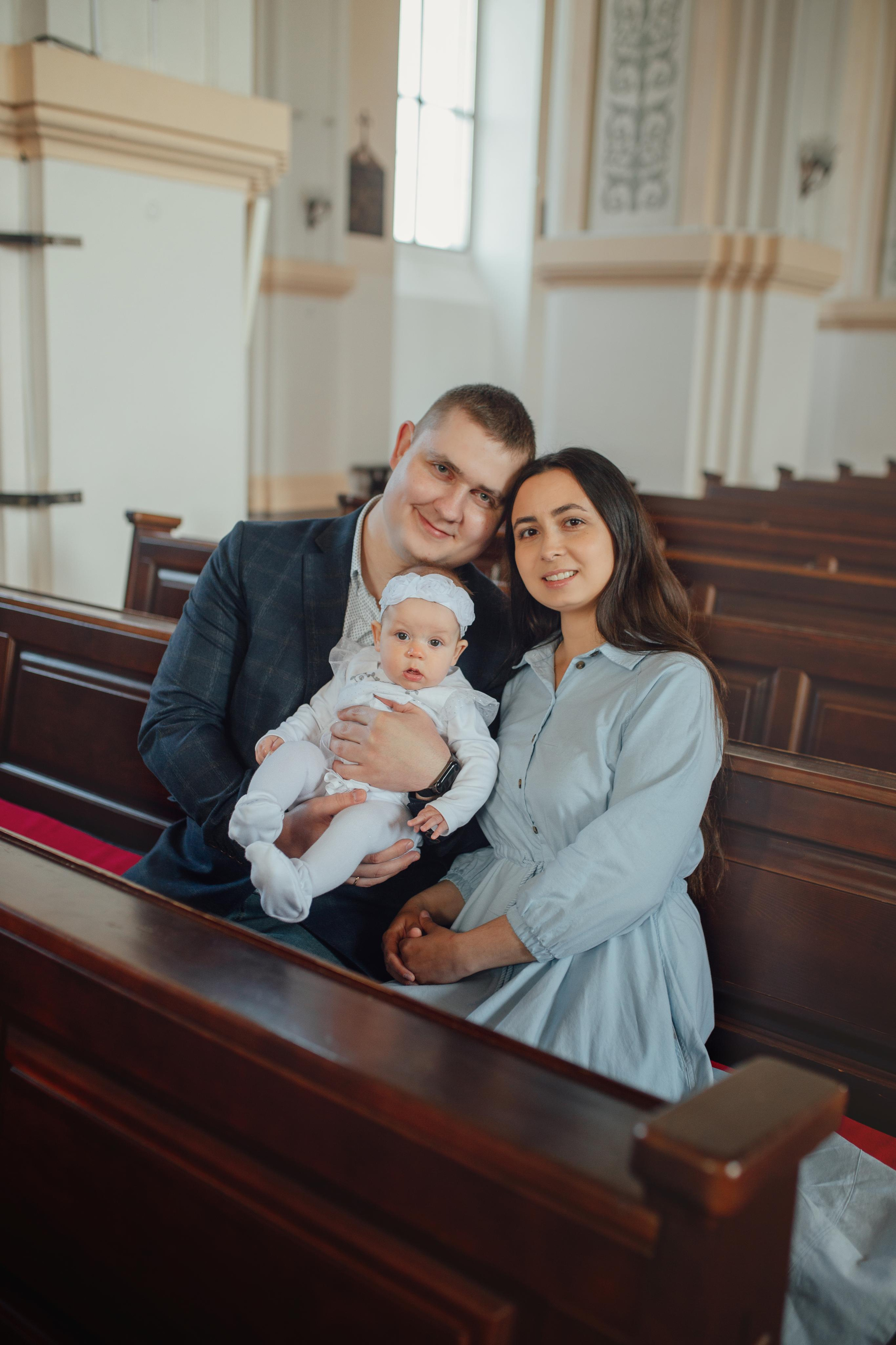 Таинство крещения Вероники