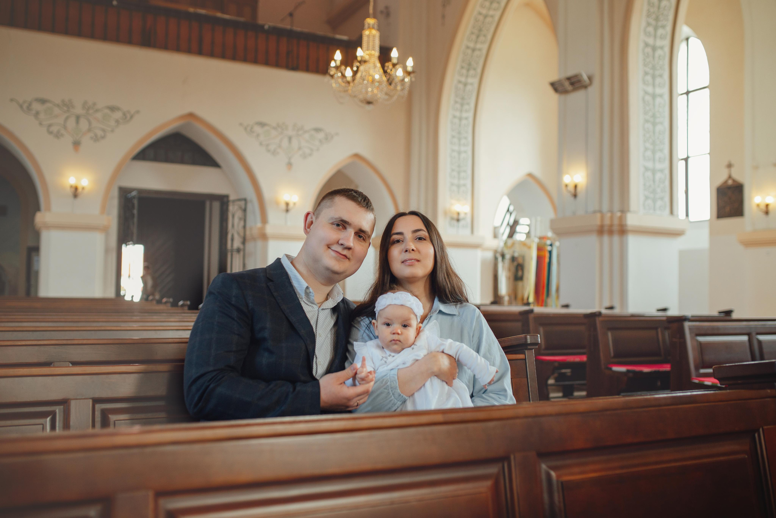 Таинство крещения Вероники