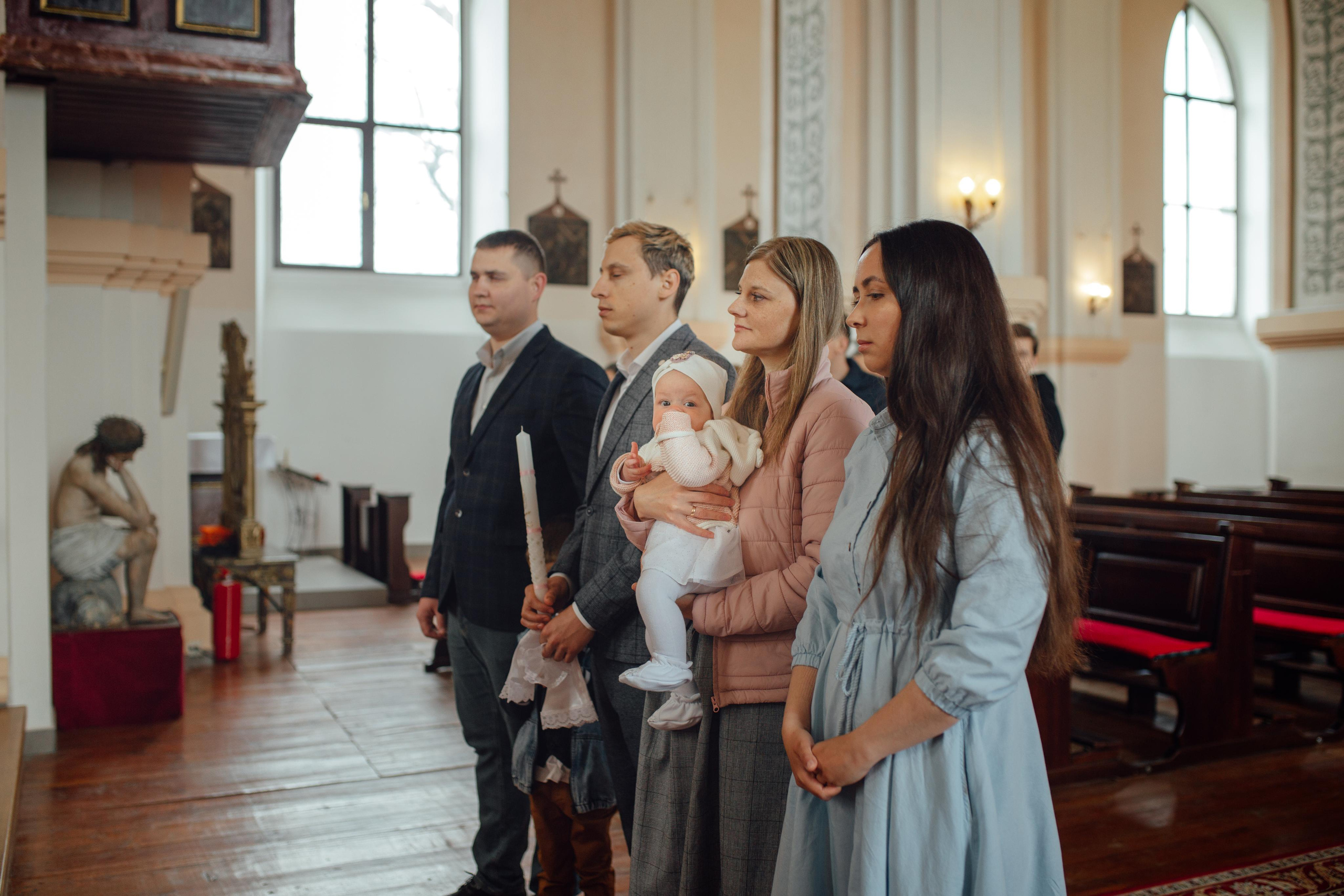 Таинство крещения Вероники