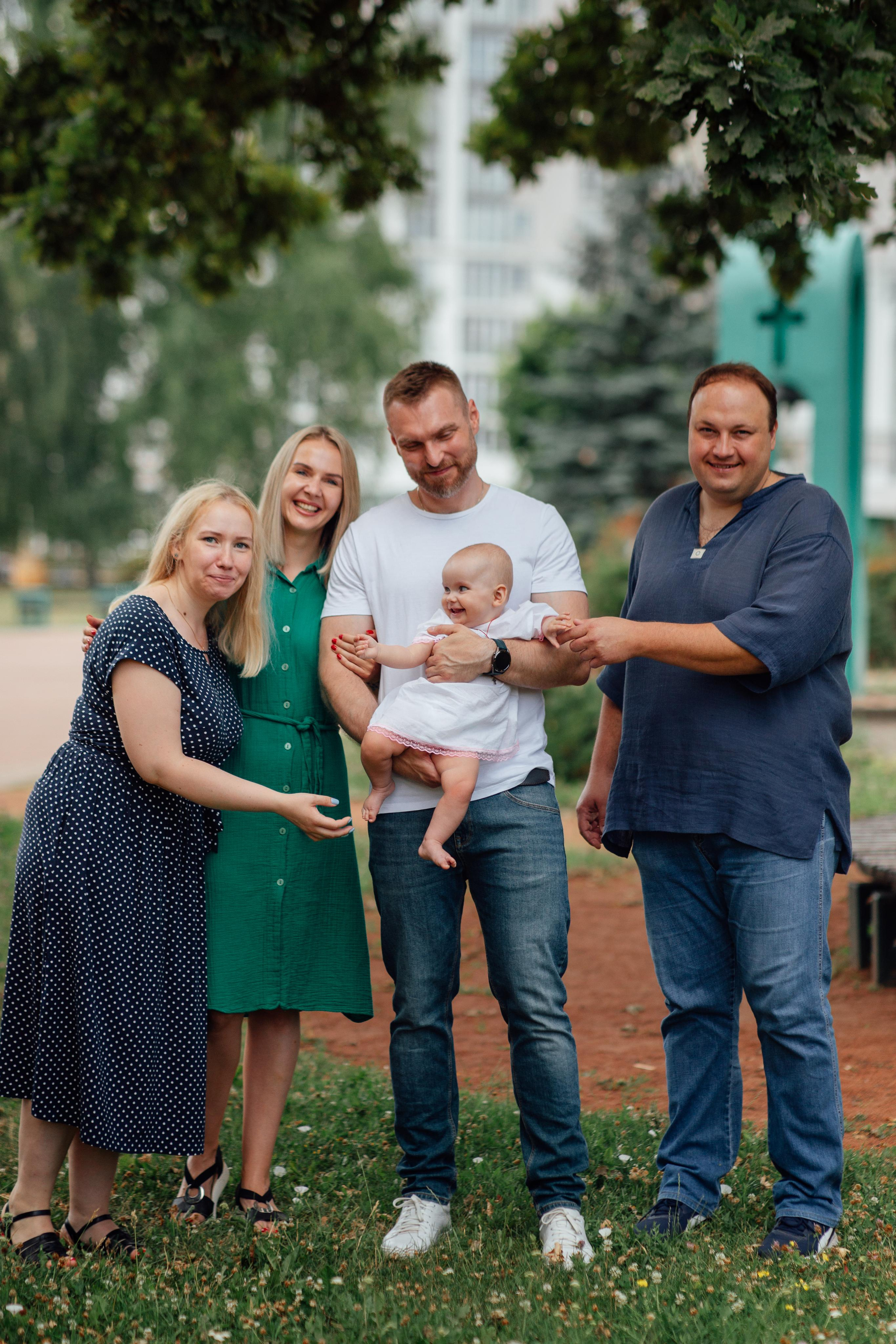 Таинство крещения Арины, храм Иова Многострадального 3 июля 2022 года