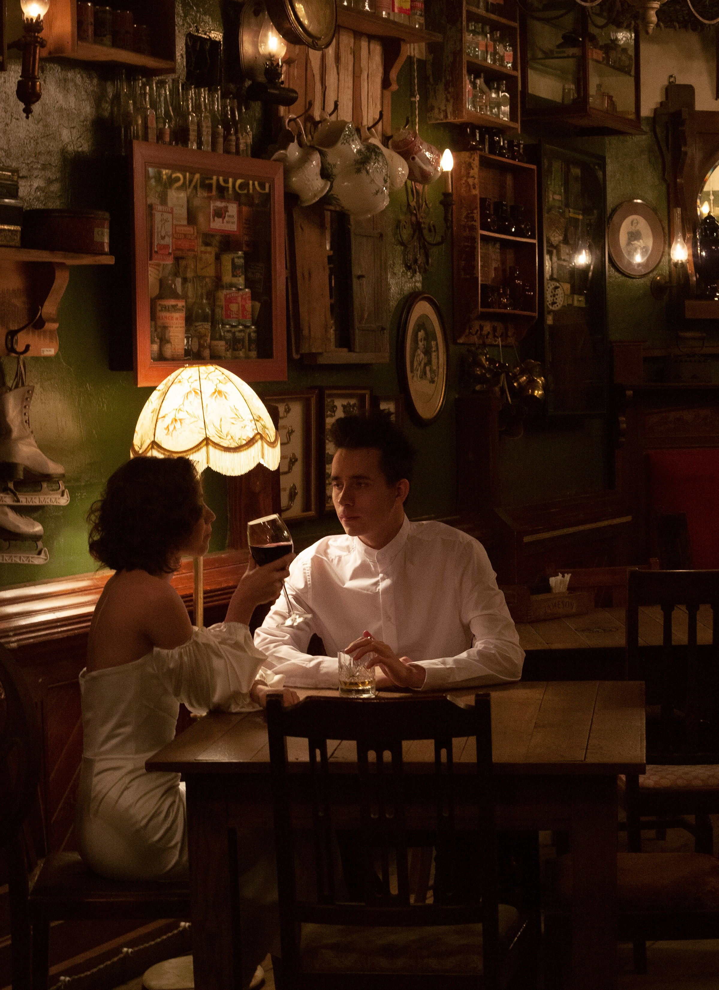 Meeting at the bar. Alyona Pukhanova — photographer, stylist, 3d designer, artist — Tbilisi, Georgia