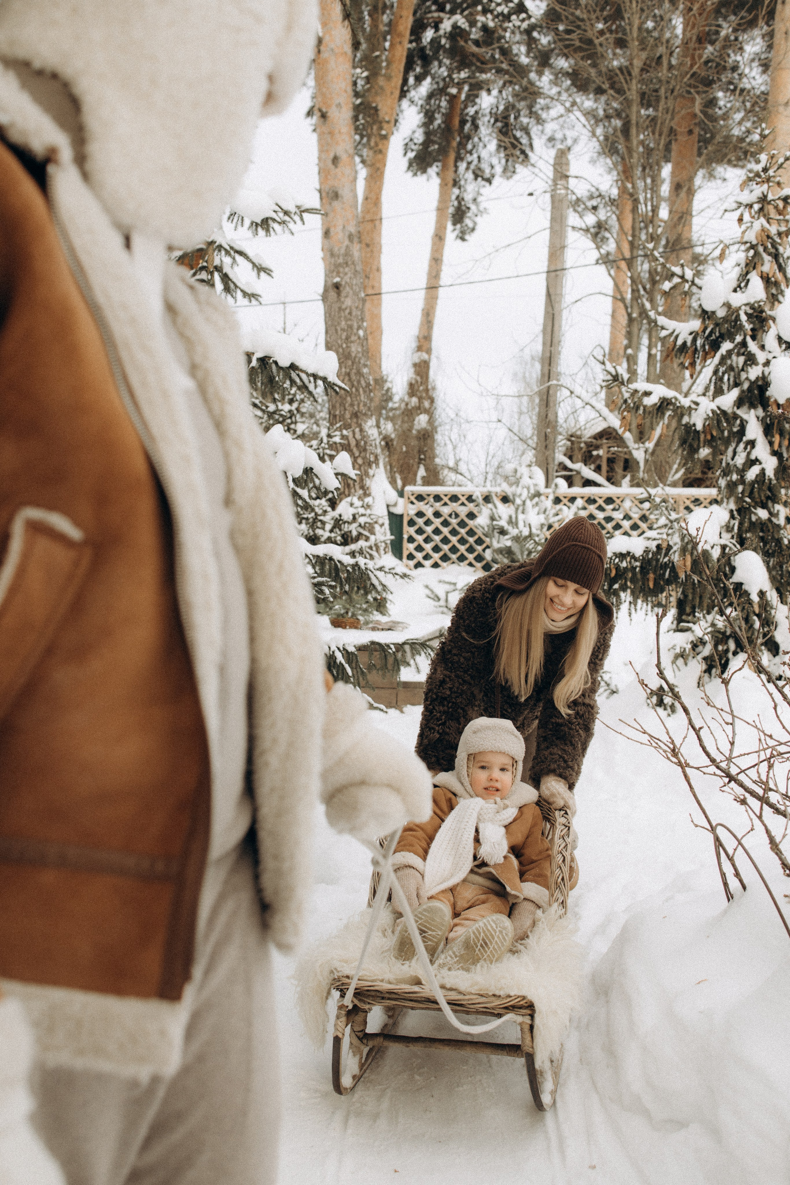 Зимняя фотосессия. Семейный фотограф Москва Юлиана Фетисова
