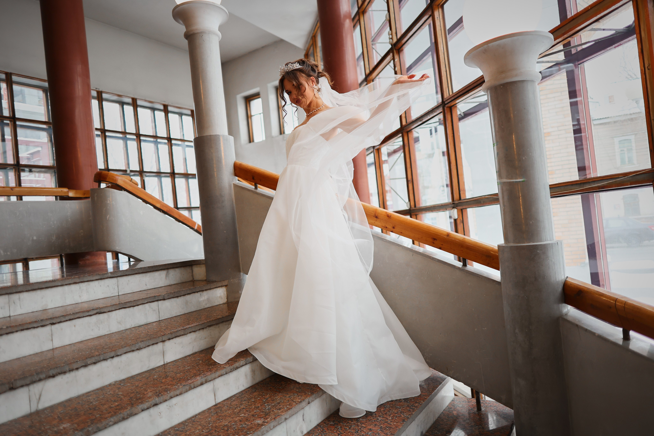 красивая фотография невесты в загсе самары