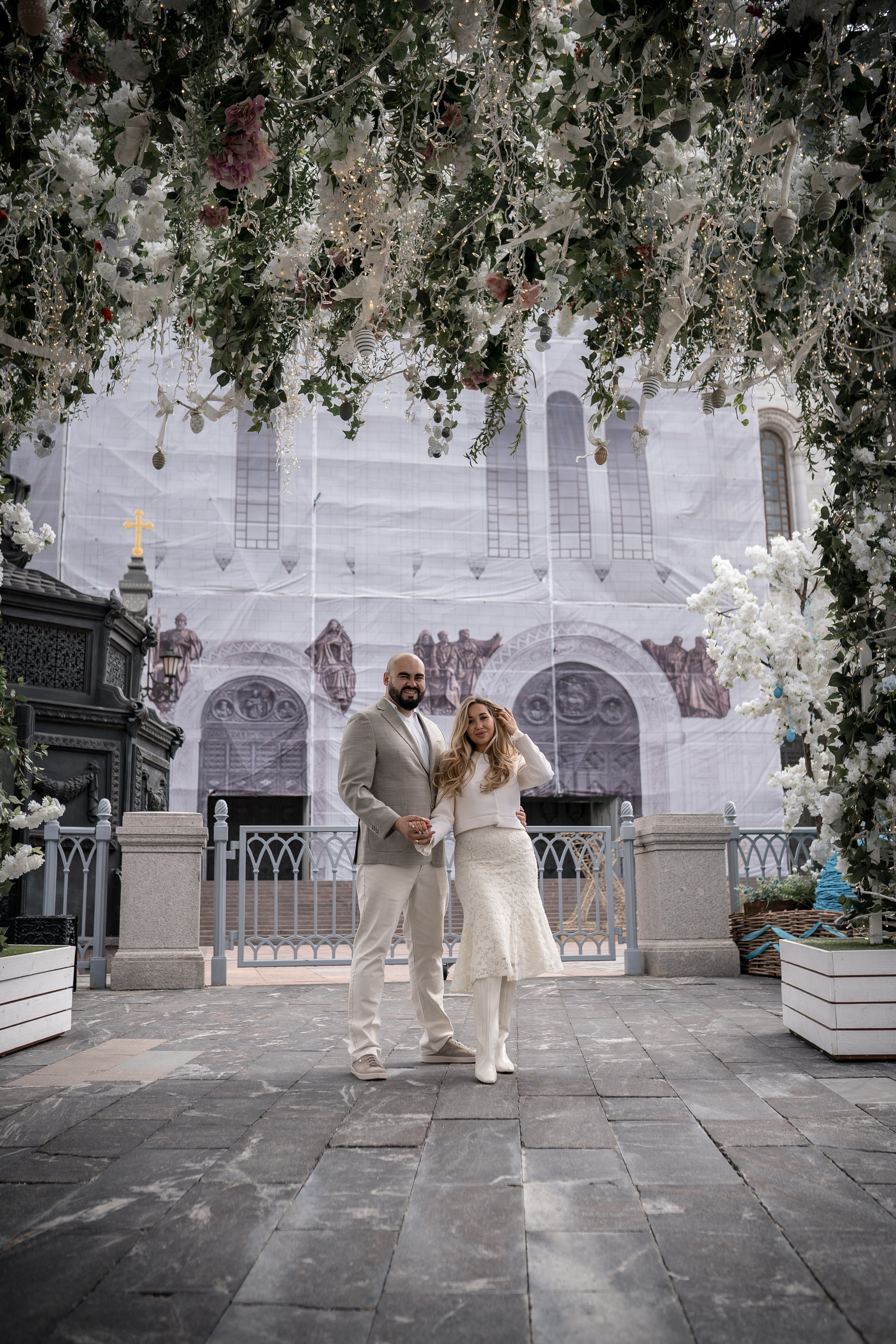 Крещение в Храме Христа Спасителя. Фотограф Крещения и Венчания в Москве