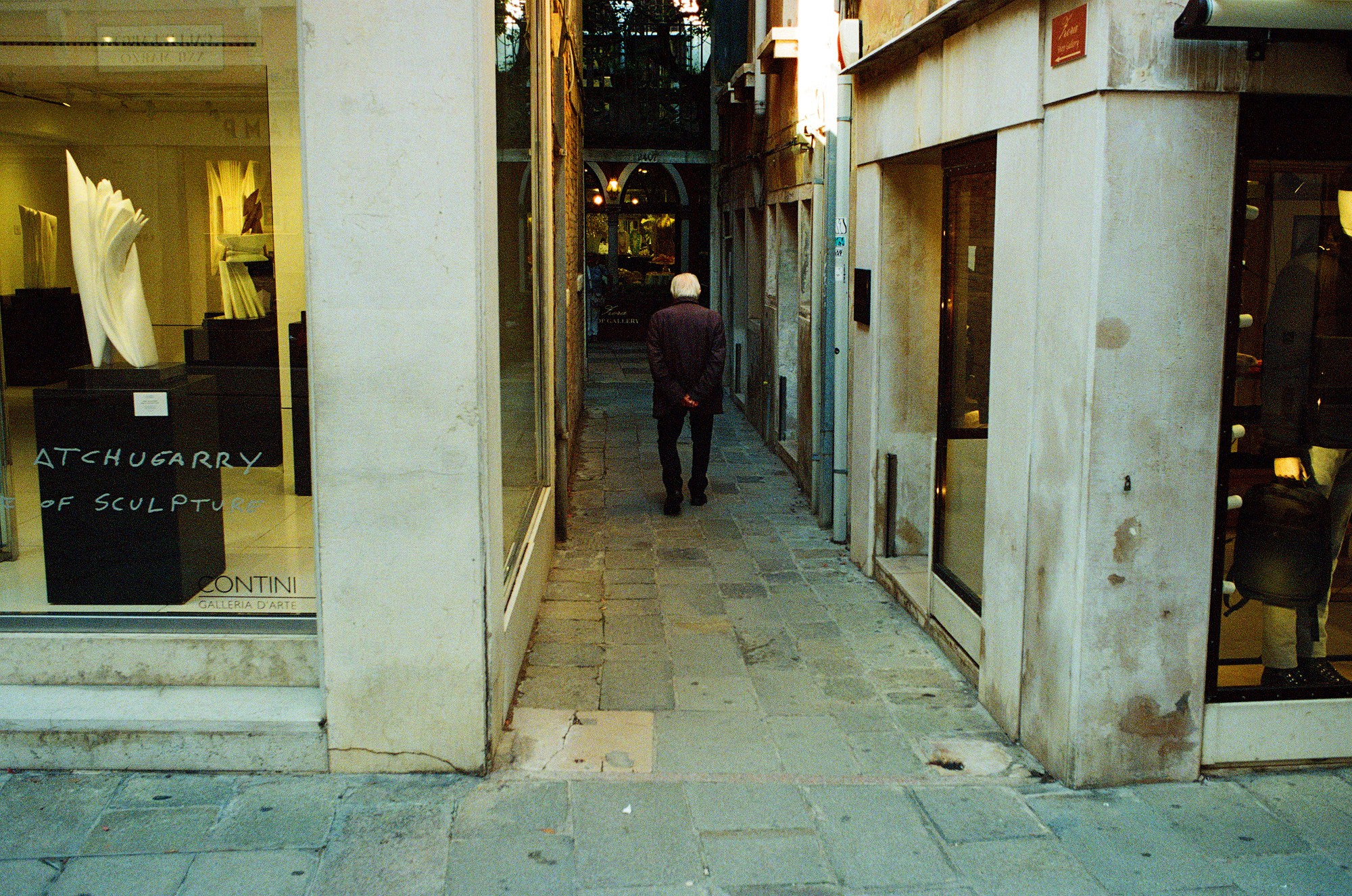 A gastrotourist. Venice