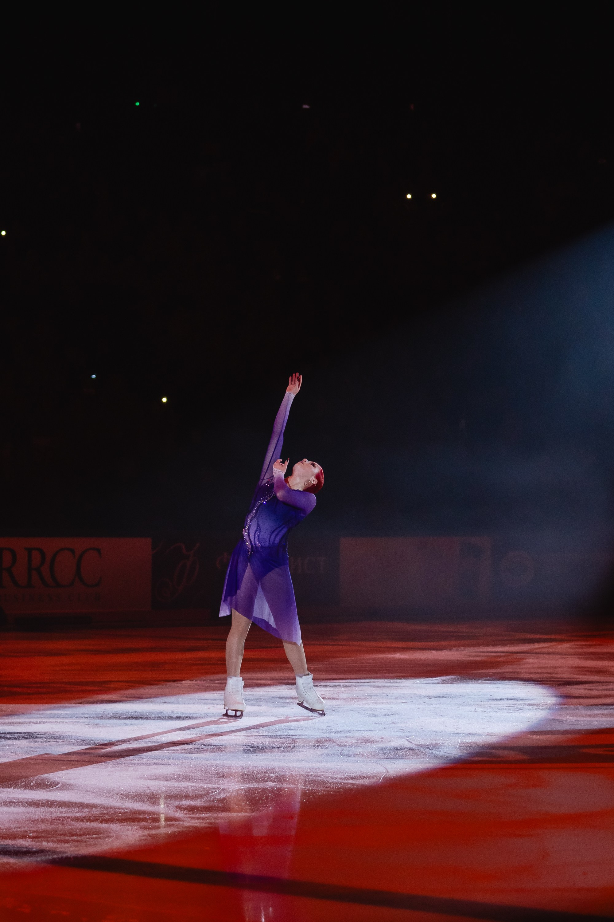 Шоу «Чемпионы на льду» в Новосибирске. Воробьева Ксения — Спортивный и танцевальный фотограф Новосибирск