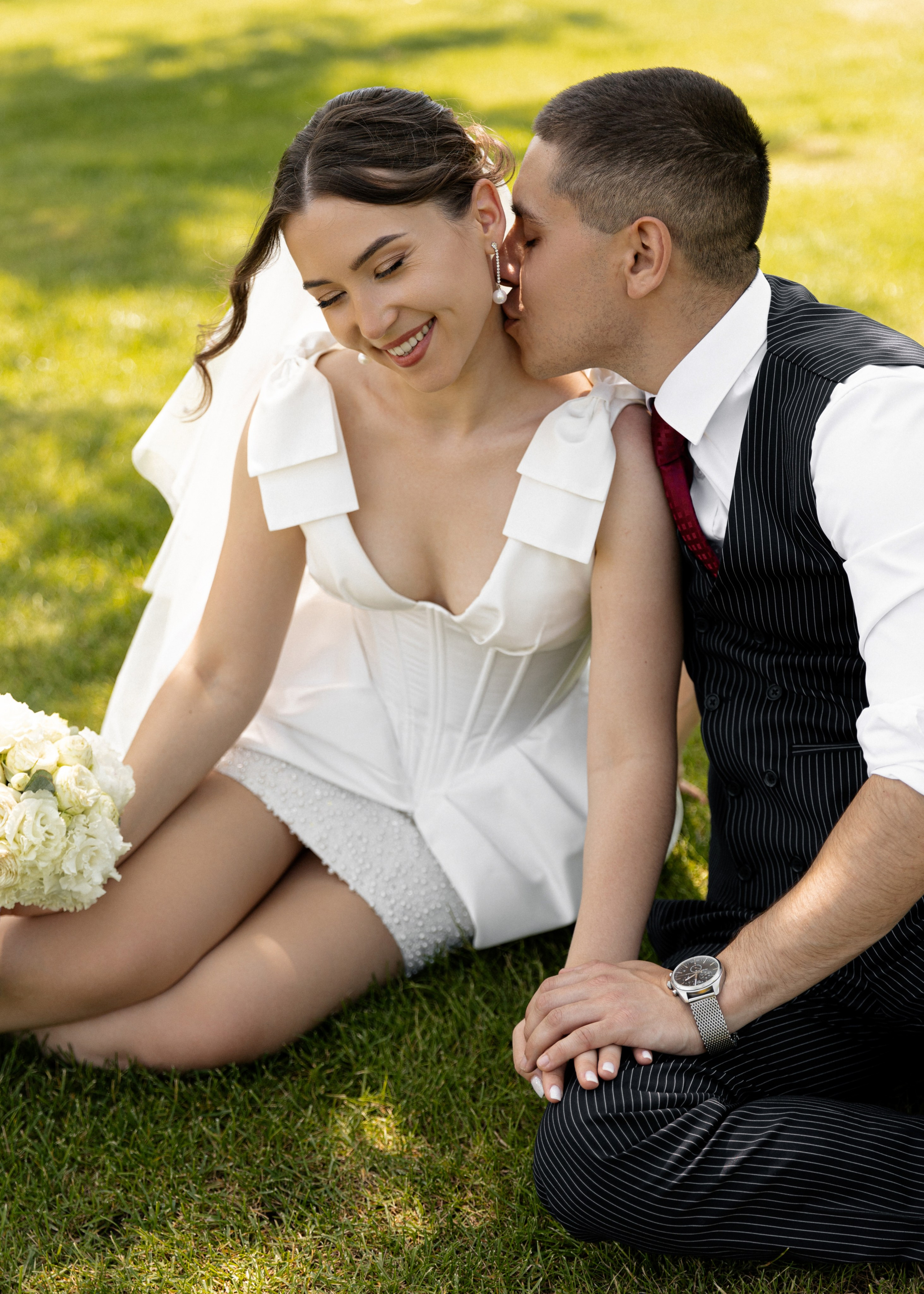 фотосессия невесты в парке Галицкого Краснодар