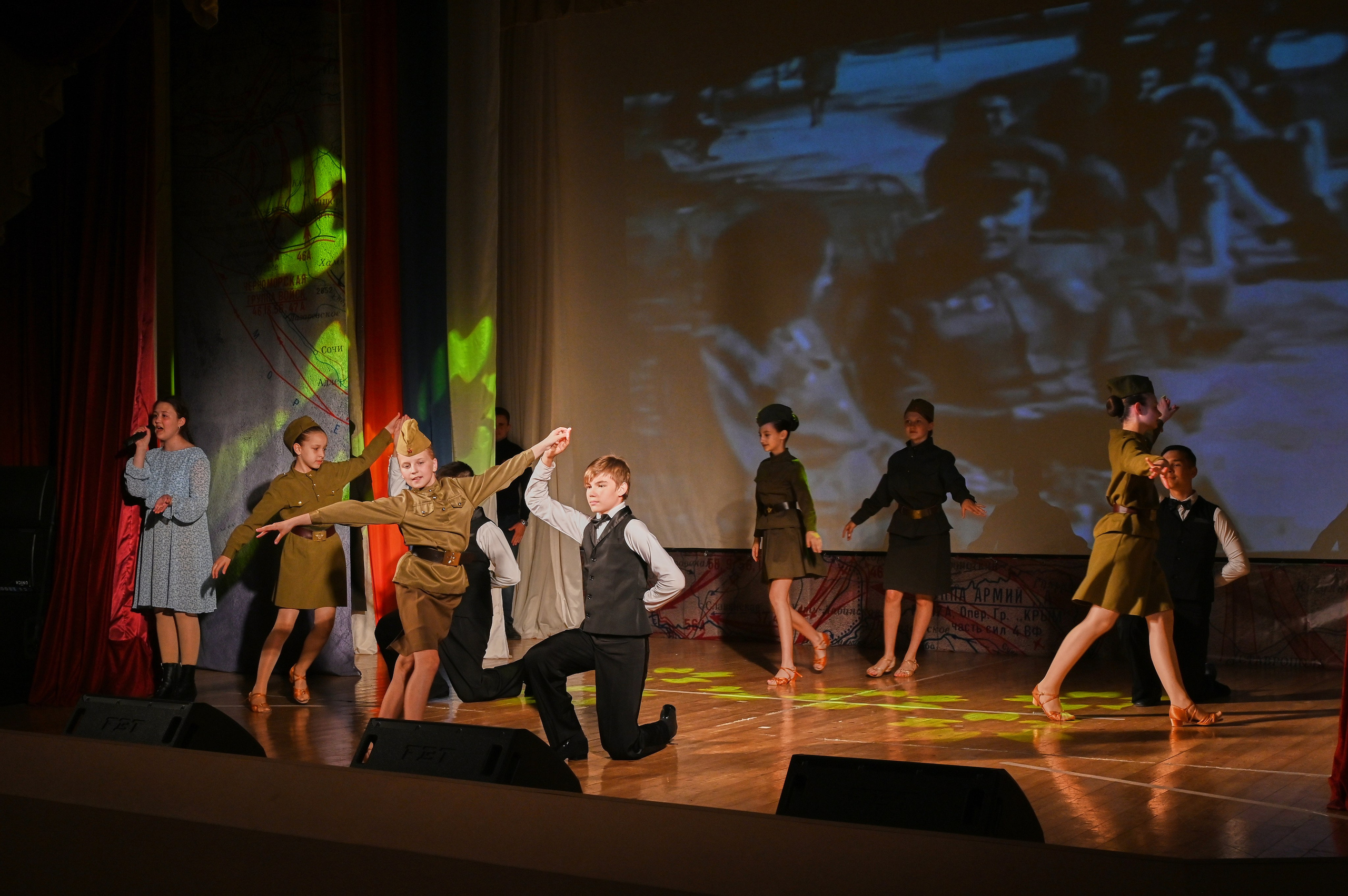 9 мая в ДК КАбардинки. Жизнь курорта Кабардинка в фотографиях