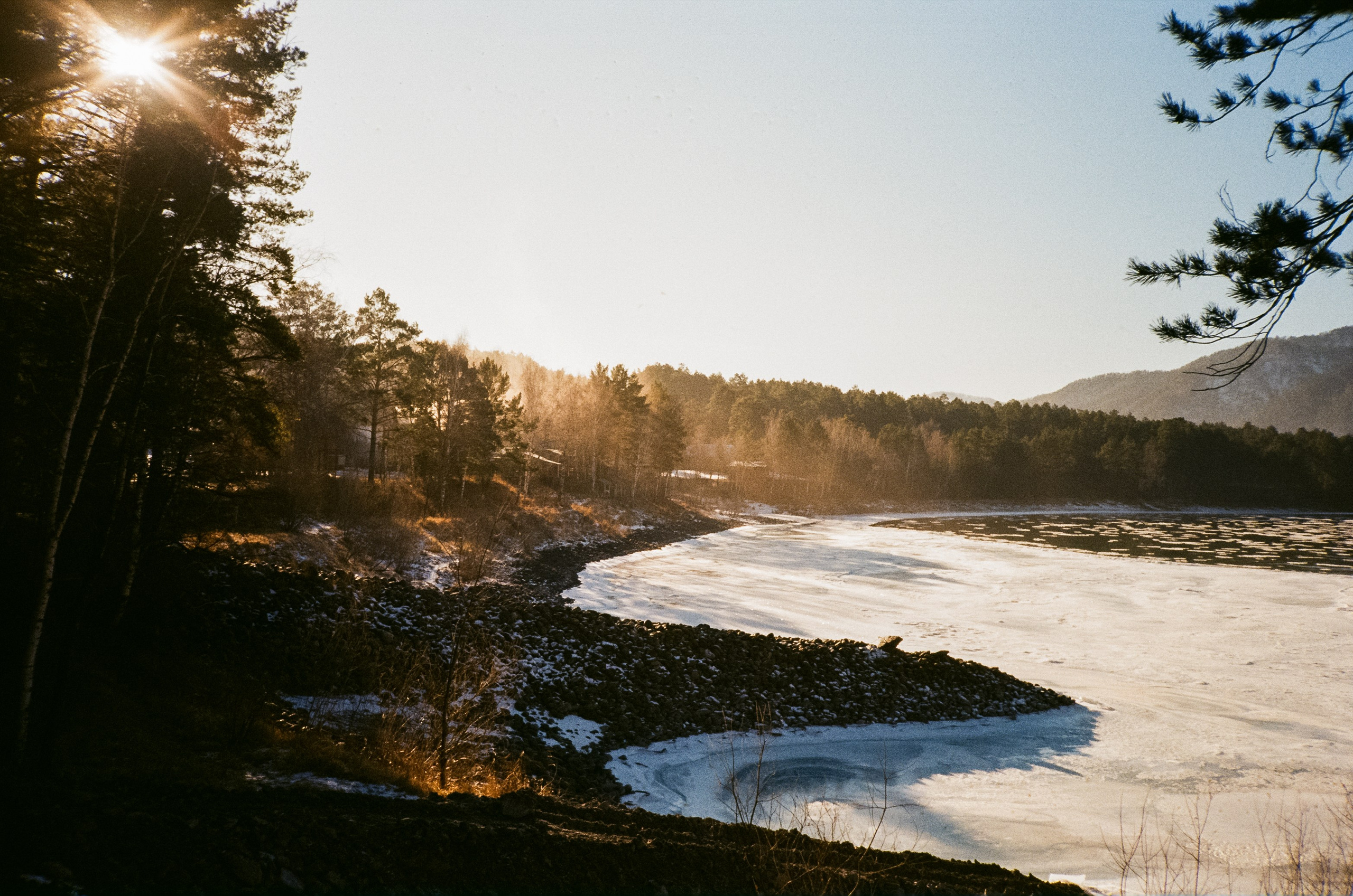 База Берель, база Тихий берег, Бережок / 23 декабря 2023 года (-10℃)