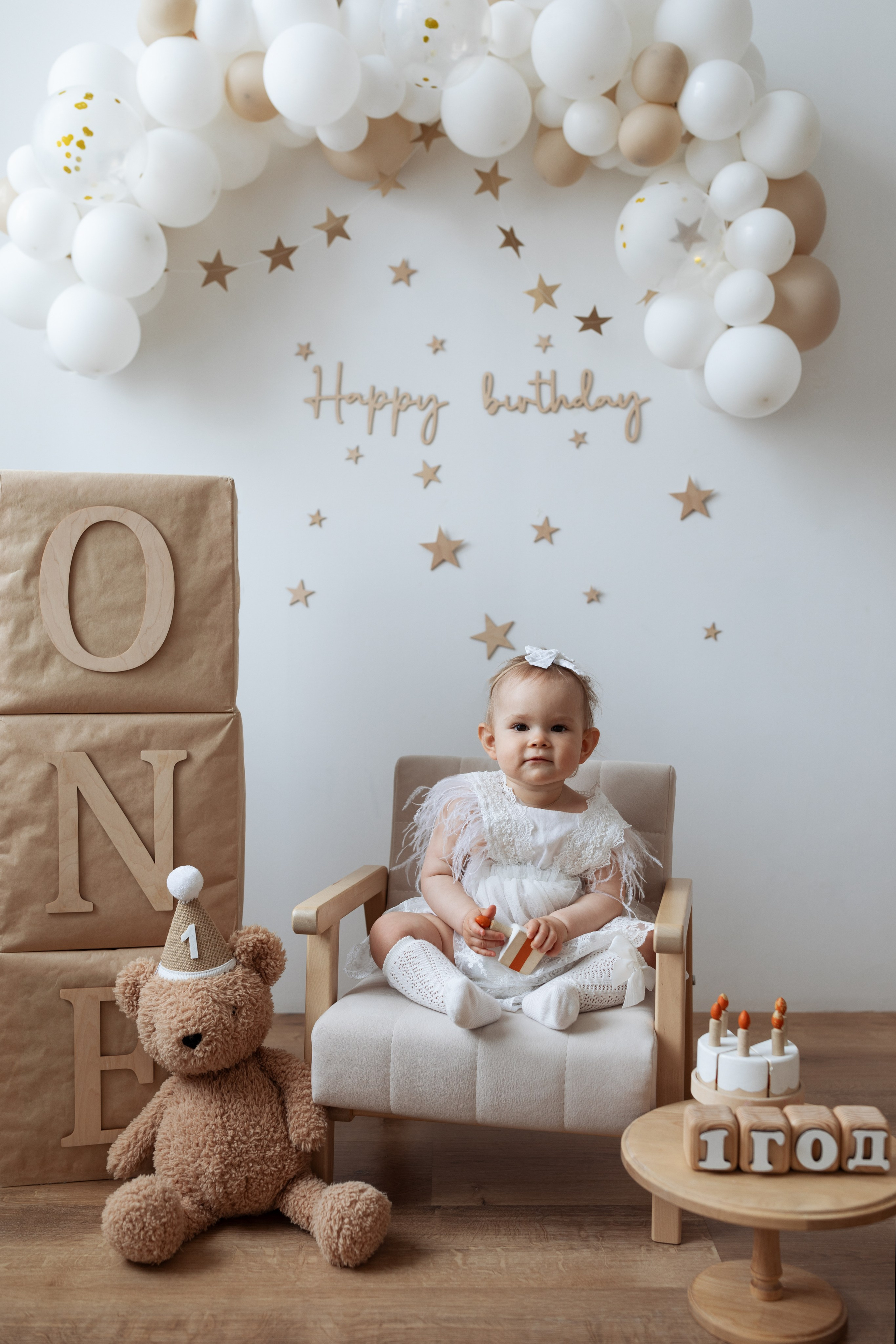 Полине 1 годик. Фотограф на годик Хабаровск Детский и семейный фотограф в Хабаровске Юлия Матвиенко